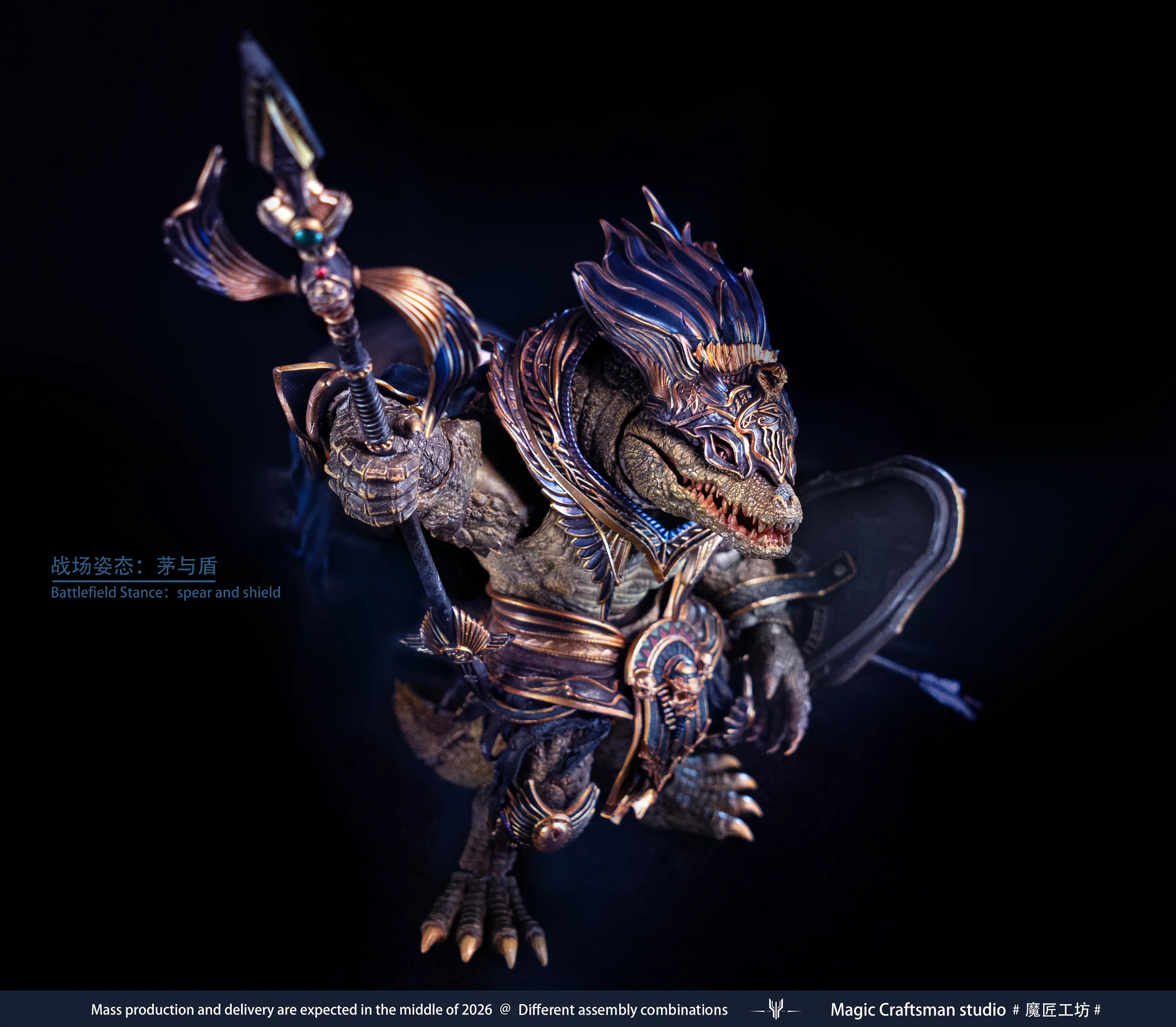 Sobek (Desert Colossus Crocodile) - Temple of Chaos Egypt 1/12 Action Figure - Image 11