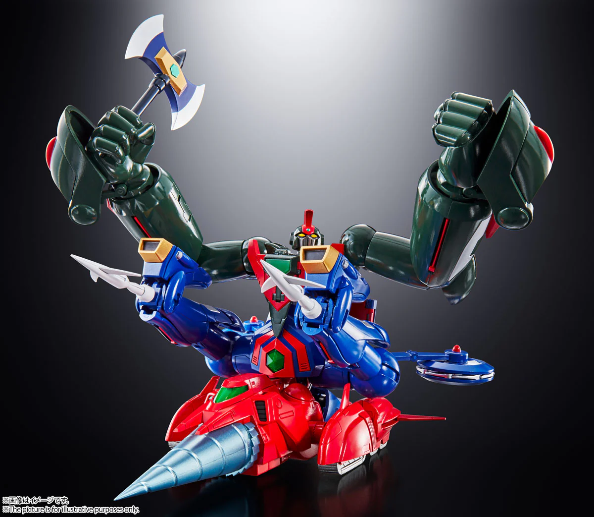 Soul of Chogokin GX-96 Getter Robot Go - Image 9