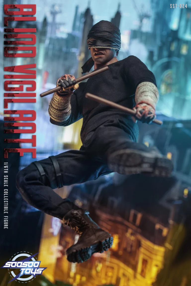 [PREORDER] SST-024 Blind Vigilante 1/6 Scale Action Figure - Image 4