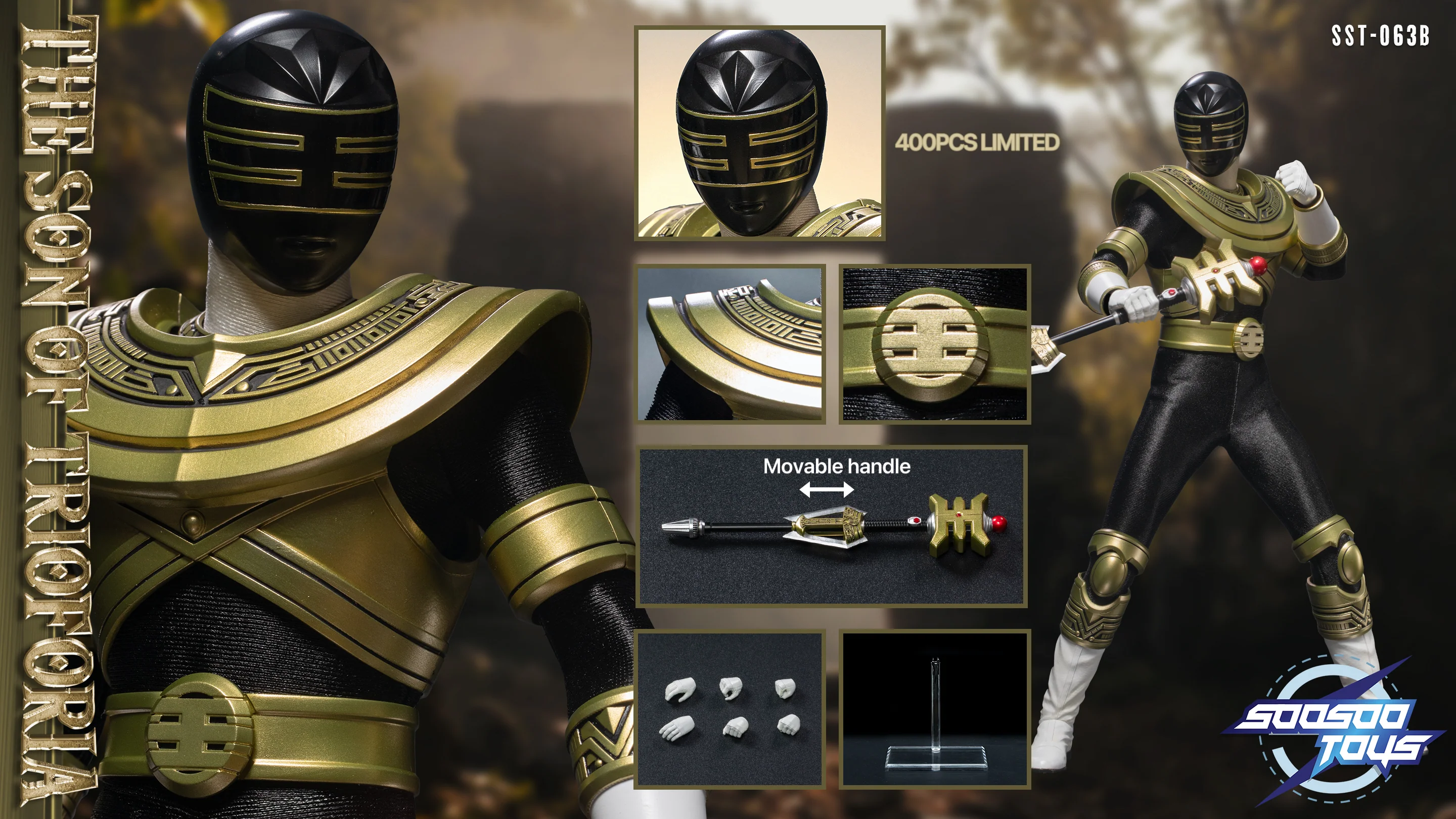 SST-063B The Son of Triforia 1/6 Scale Action Figure - Image 10