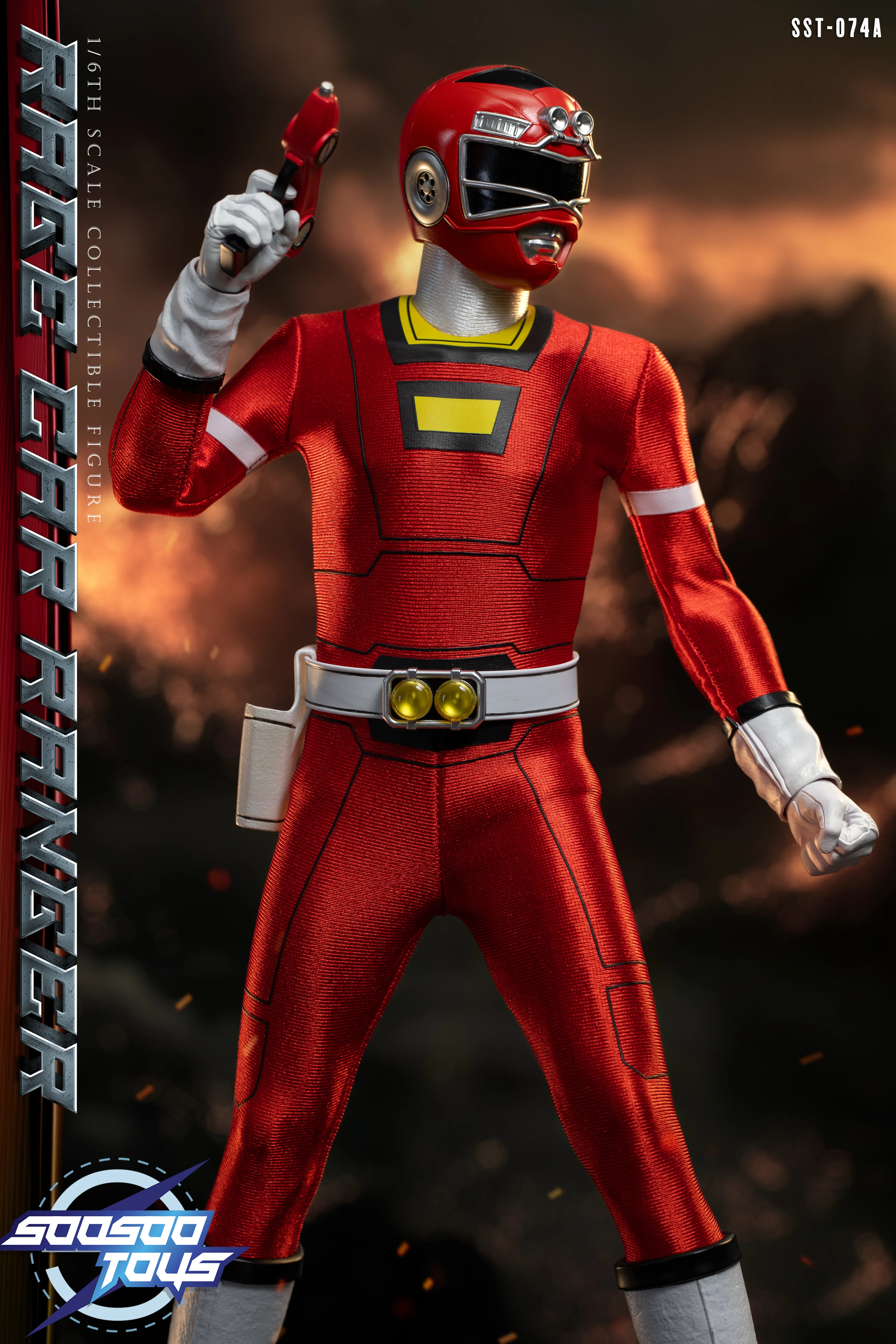 SST-074A Rage Car Ranger 1/6 Scale Action Figure - Image 3