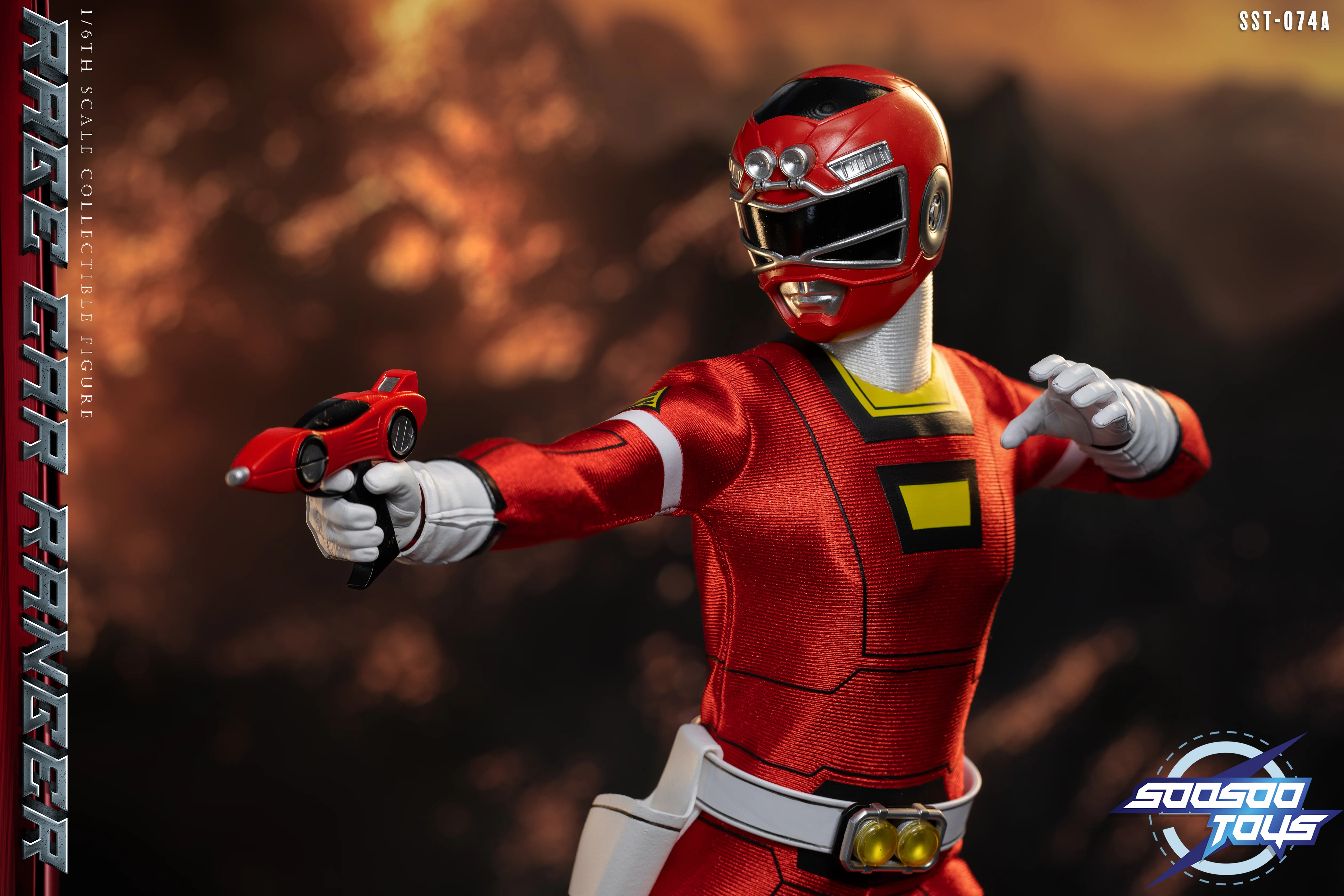 SST-074A Rage Car Ranger 1/6 Scale Action Figure - Image 4