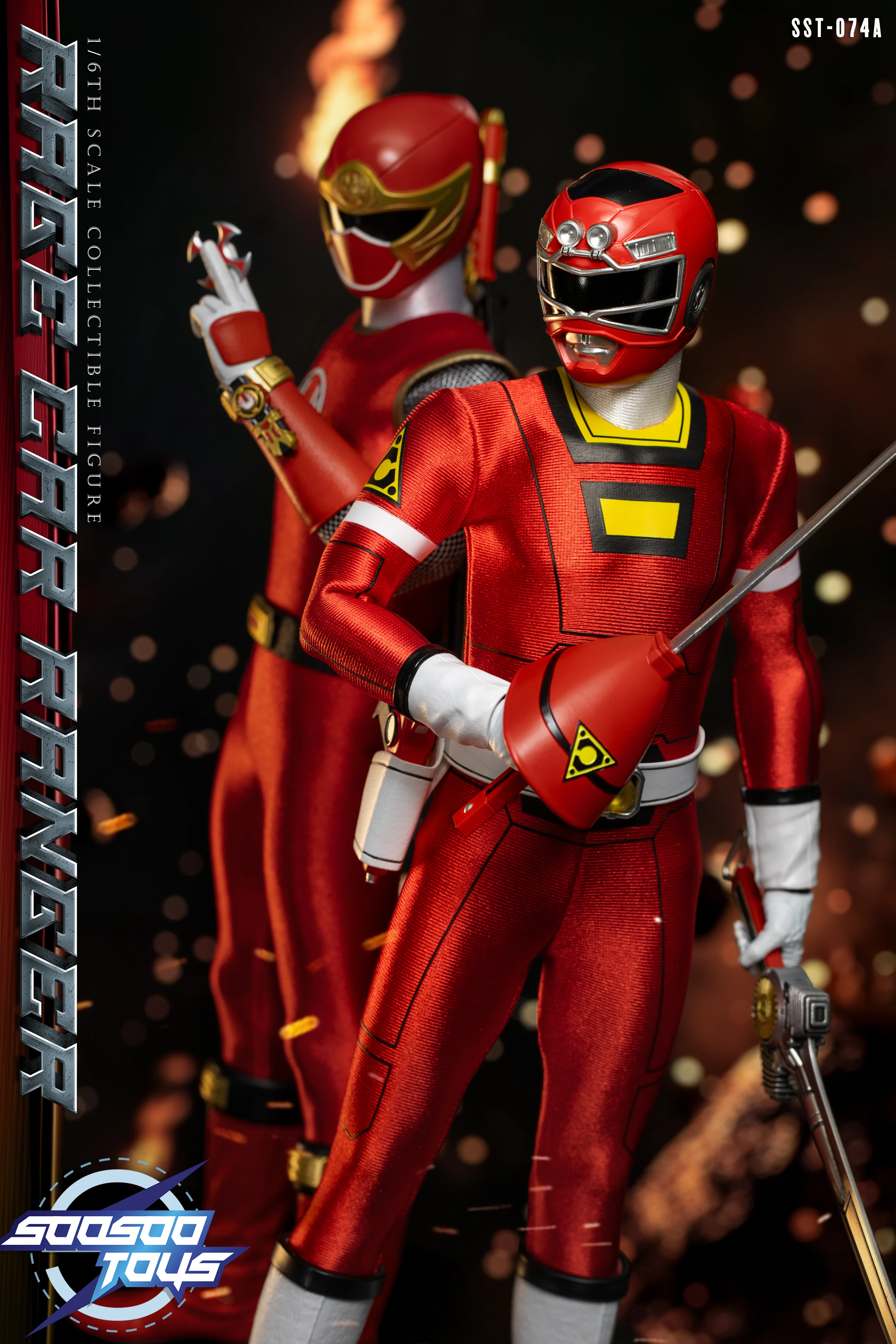 SST-074A Rage Car Ranger 1/6 Scale Action Figure - Image 8