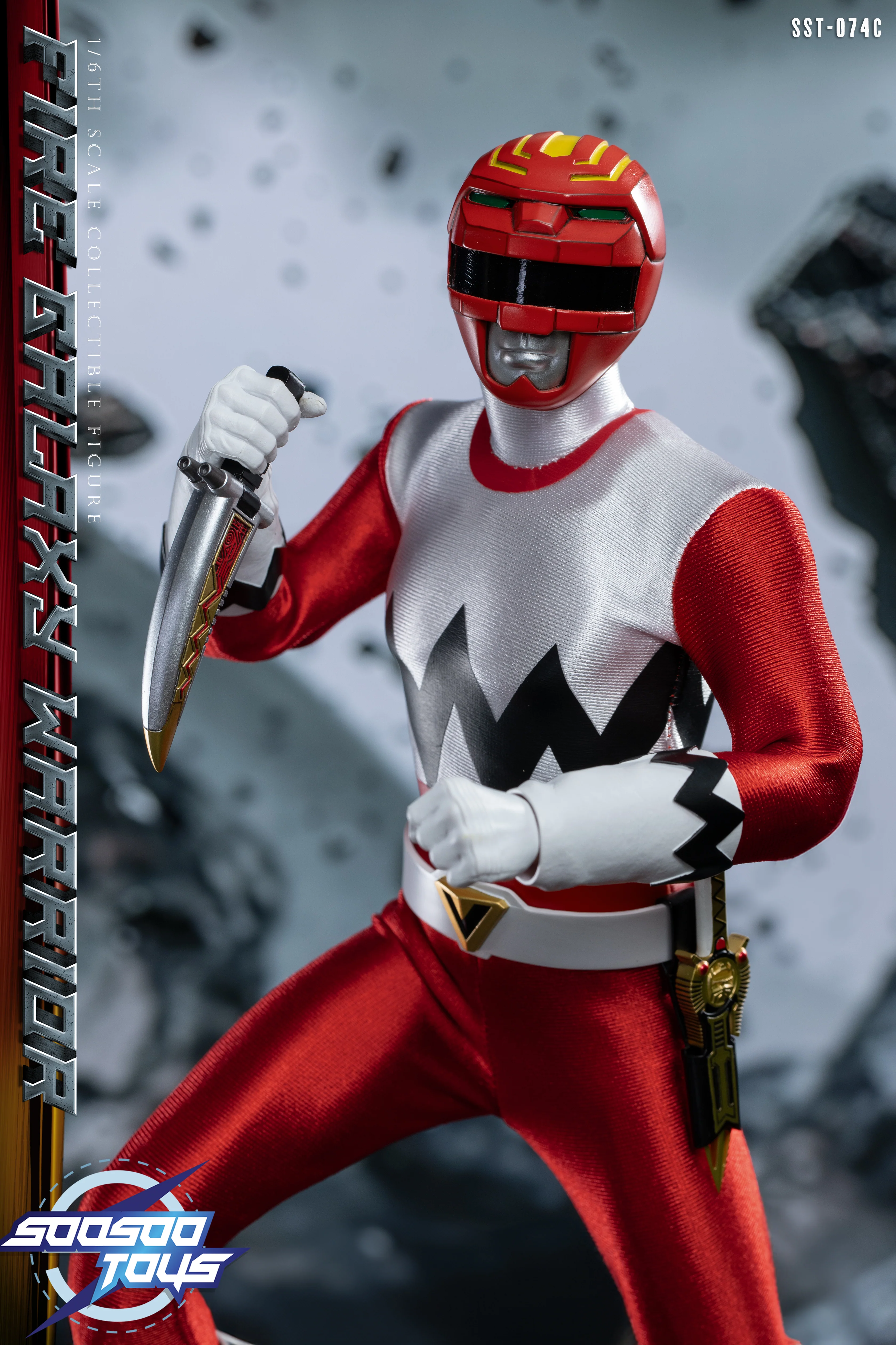 SST-074C Fire Galaxy Warrior 1/6 Scale Action Figure - Image 4