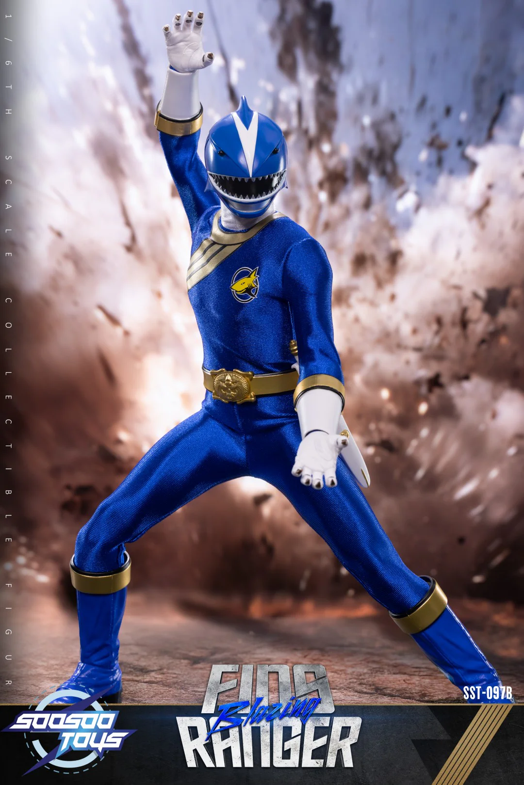 [PREORDER] SST-097 Blazing Ranger Team 1/6 Scale Action Figure Set - Image 10