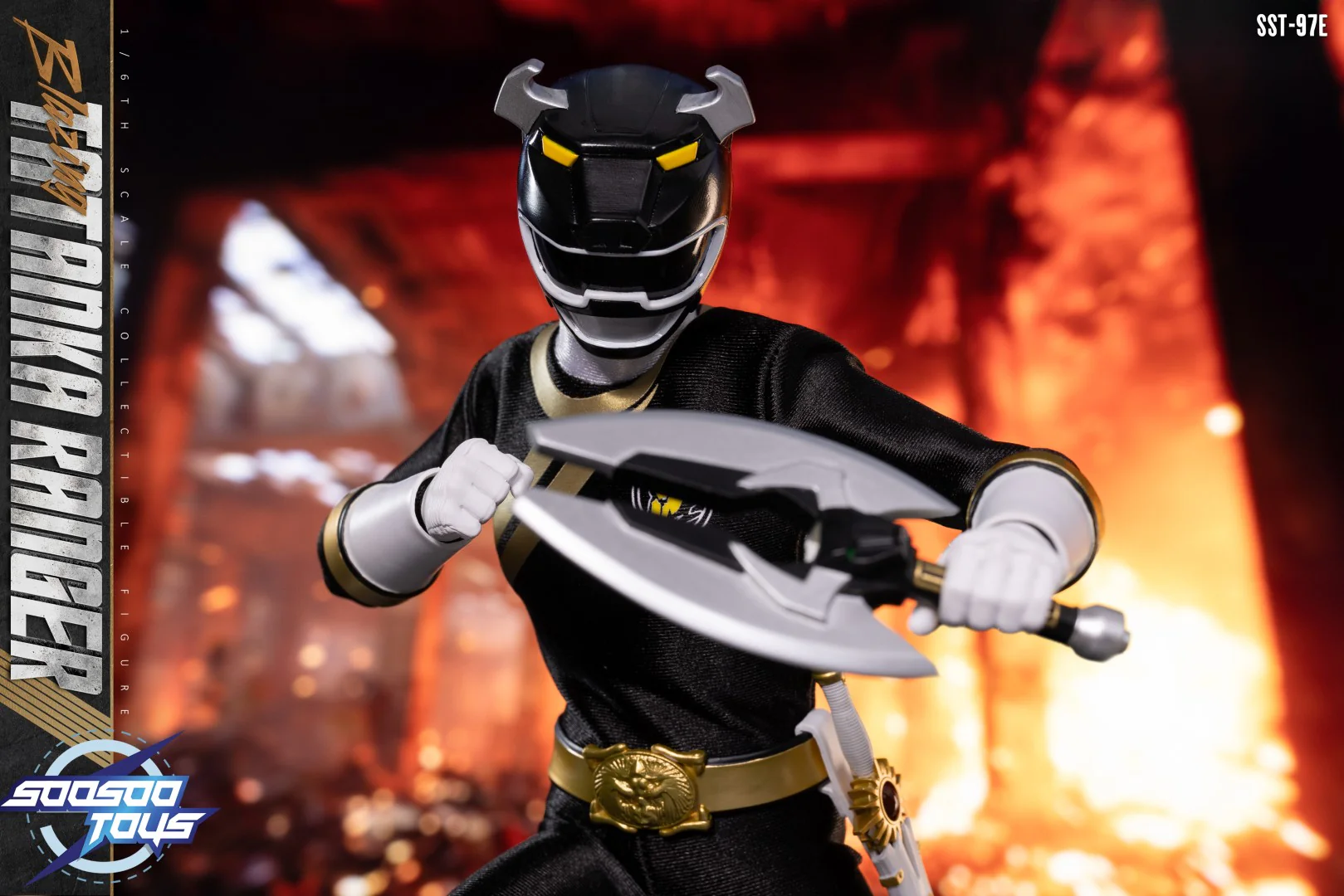 [PREORDER] SST-097 Blazing Ranger Team 1/6 Scale Action Figure Set - Image 23