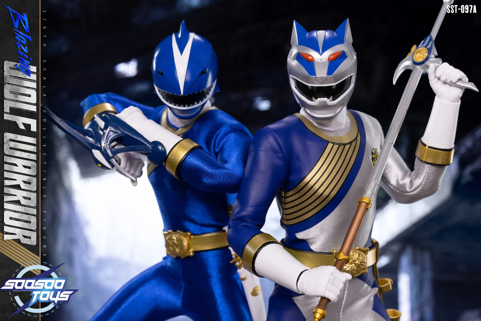 [PREORDER] SST-097 Blazing Ranger Team 1/6 Scale Action Figure Set - Image 3