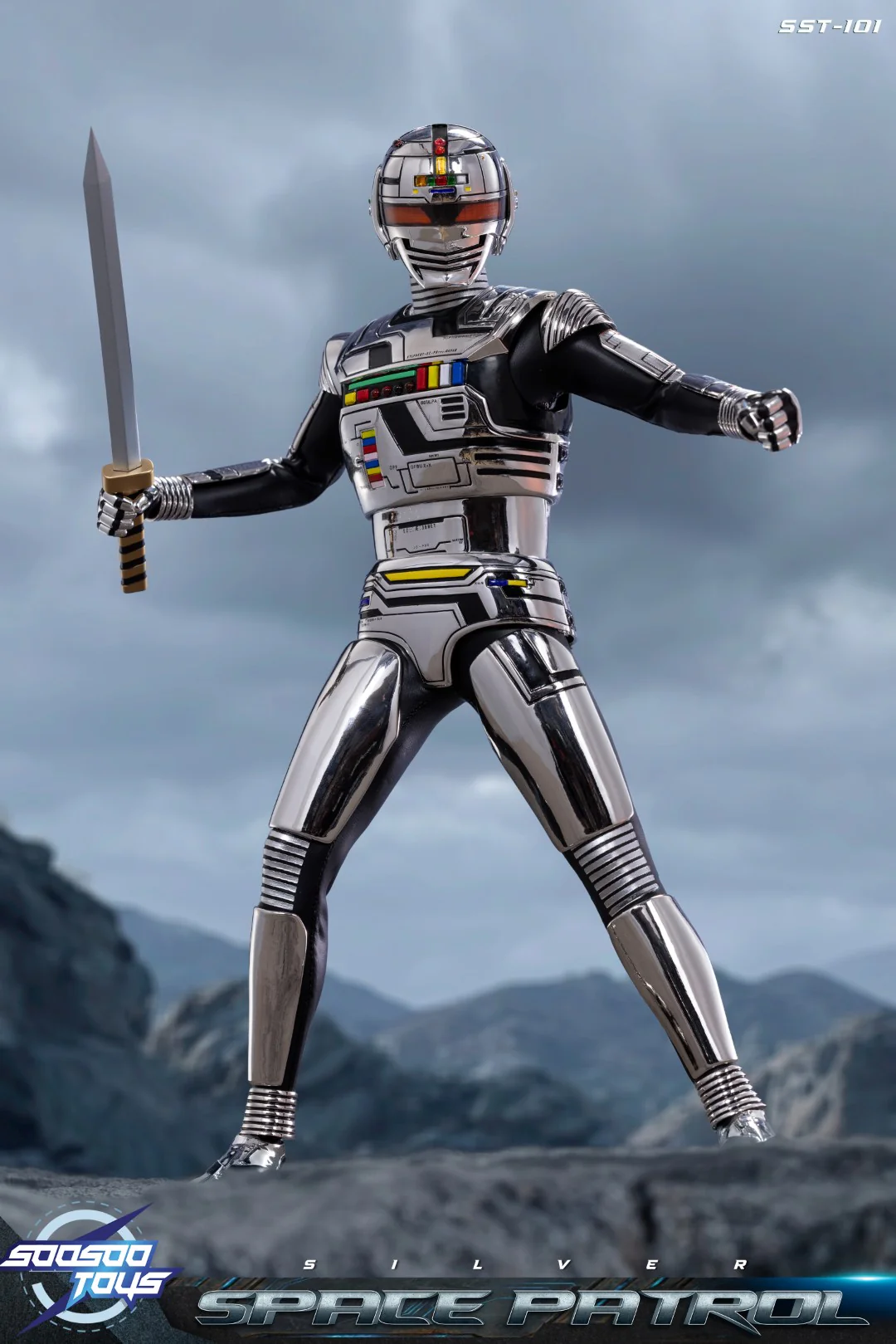 [PREORDER] SST-101 Silver Space Patrol 1/6 Scale Figure