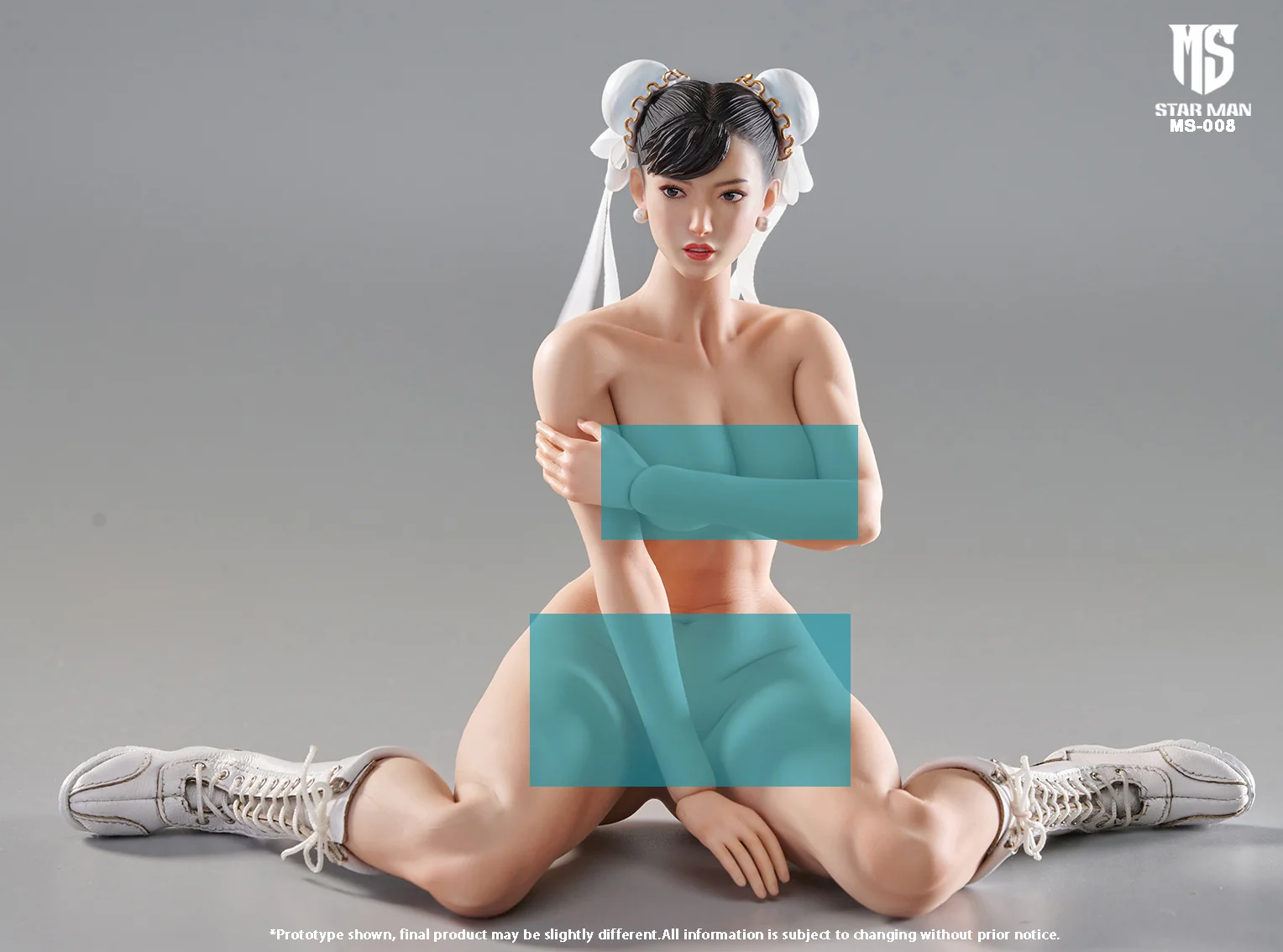 Star Man MS-008A Chun-Li (Blue Cheongsam) - Image 13