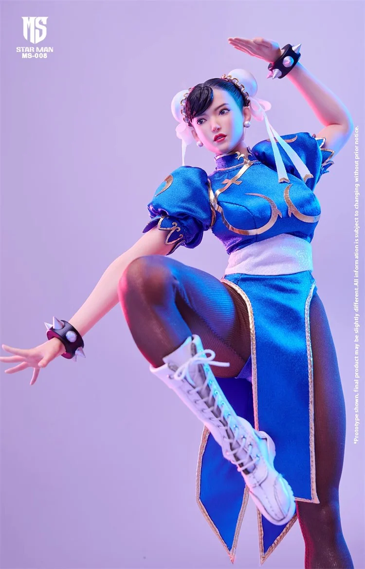 Star Man MS-008A Chun-Li (Blue Cheongsam) - Image 2