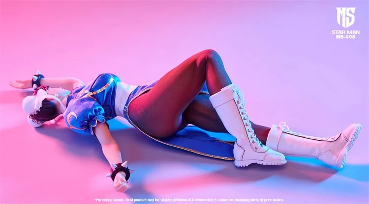Star Man MS-008A Chun-Li (Blue Cheongsam) - Image 4