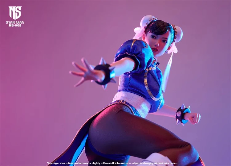 Star Man MS-008A Chun-Li (Blue Cheongsam) - Image 5