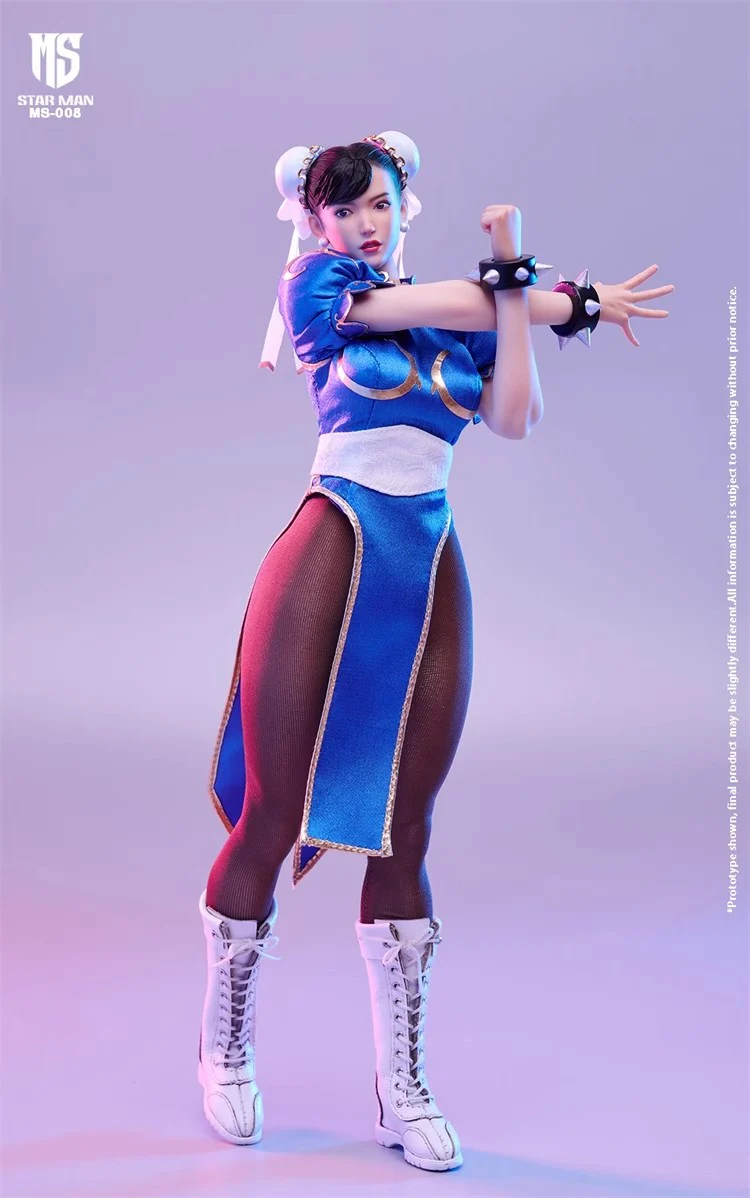 Star Man MS-008A Chun-Li (Blue Cheongsam) - Image 6