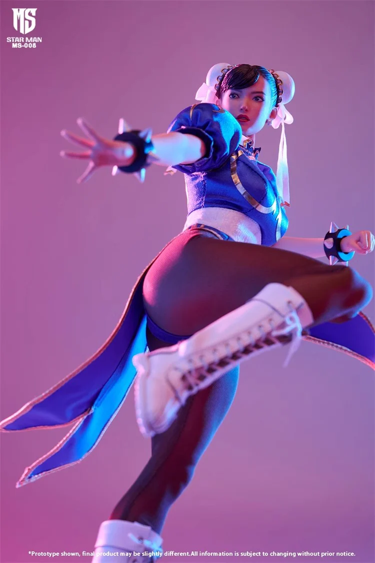 Star Man MS-008A Chun-Li (Blue Cheongsam) - Image 7