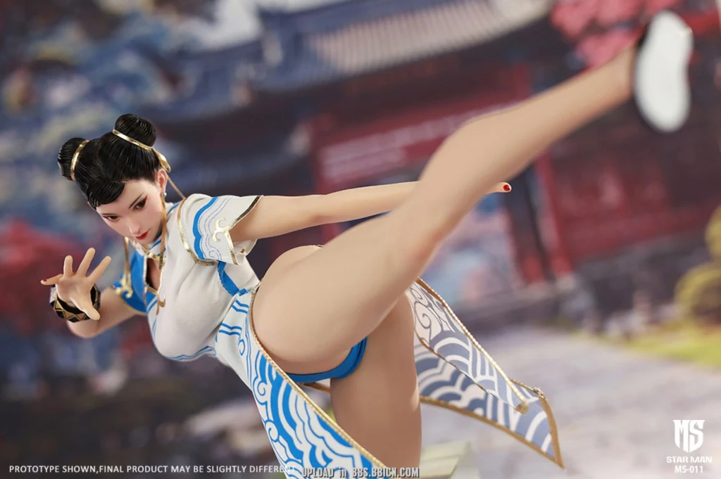Star Man MS-011 Chun-Li (White Cheongsam) - Image 16