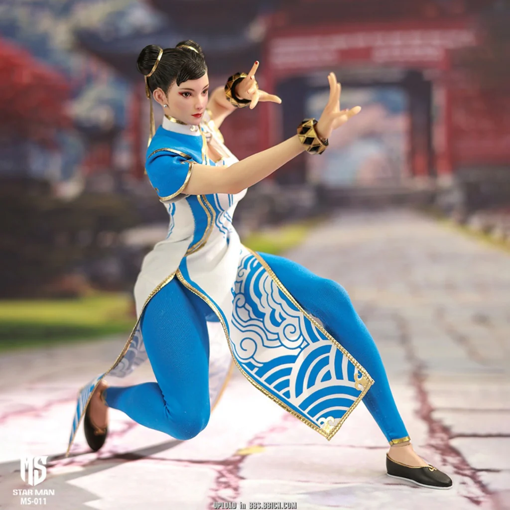 Star Man MS-011 Chun-Li (White Cheongsam) - Image 3