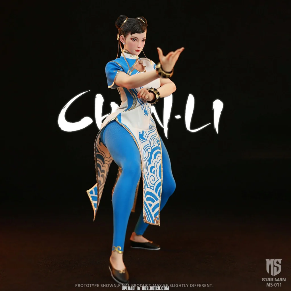 Star Man MS-011 Chun-Li (White Cheongsam) - Image 4