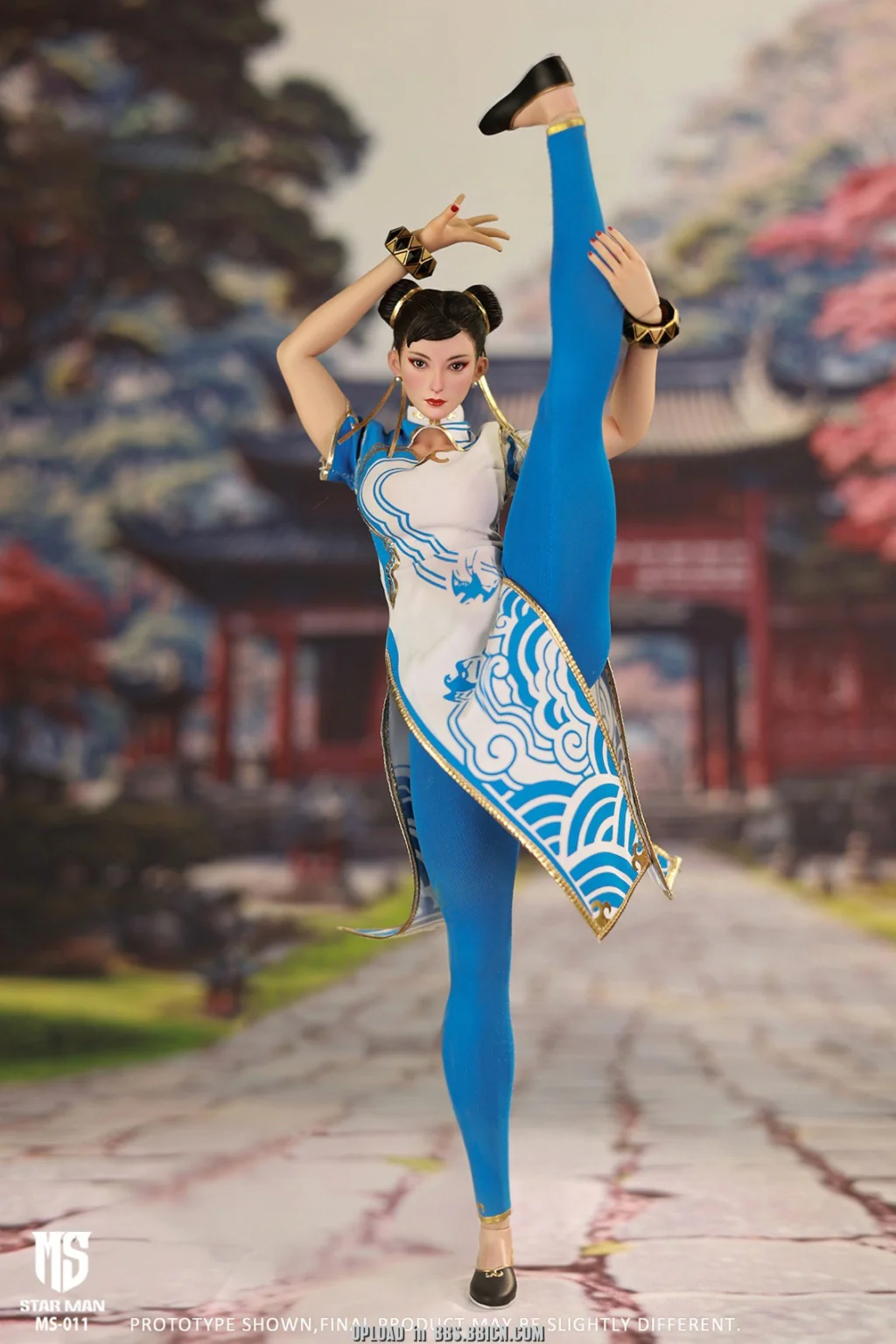 Star Man MS-011 Chun-Li (White Cheongsam) - Image 7