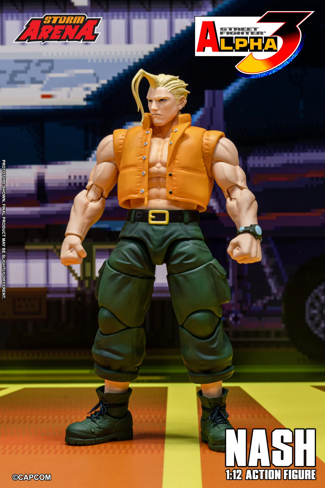 Storm Arena Nash - Street Fighter Zero 3 - Image 2
