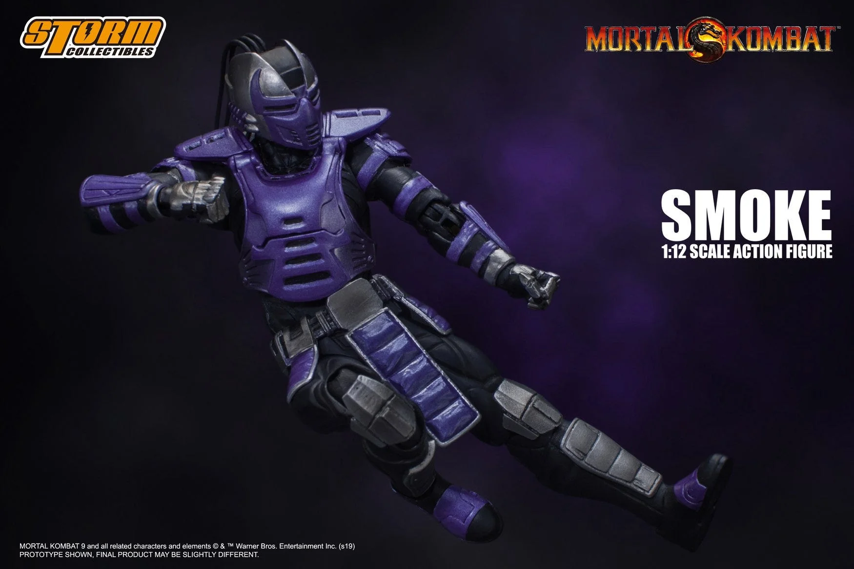 Storm Collectibles NYCC 2019 Smoke - Mortal Kombat Figure - Image 3