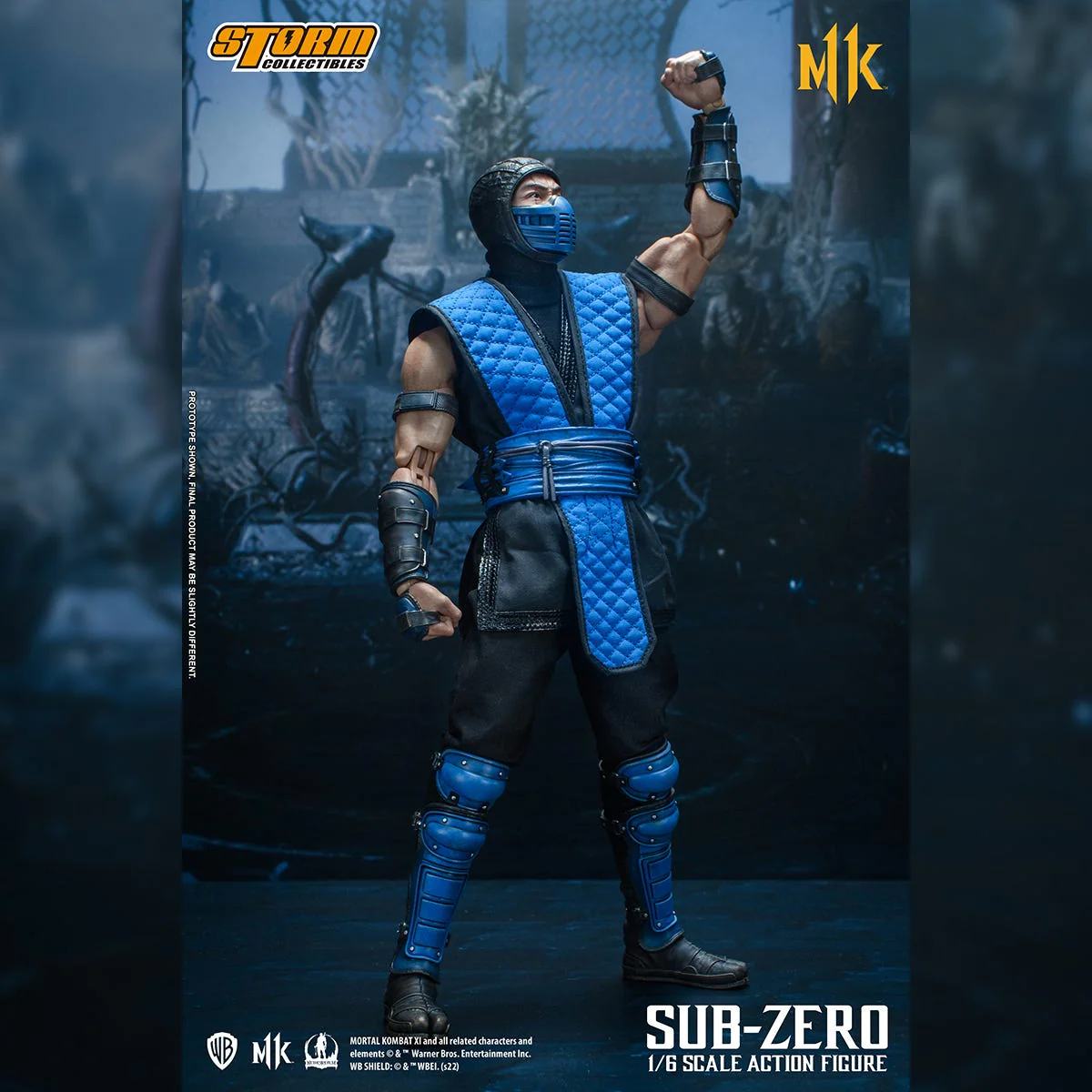 Sub-Zero Mortal Kombat 11 Storm Collectibles 1/6 Action Figure (KLASSIC) - Image 13