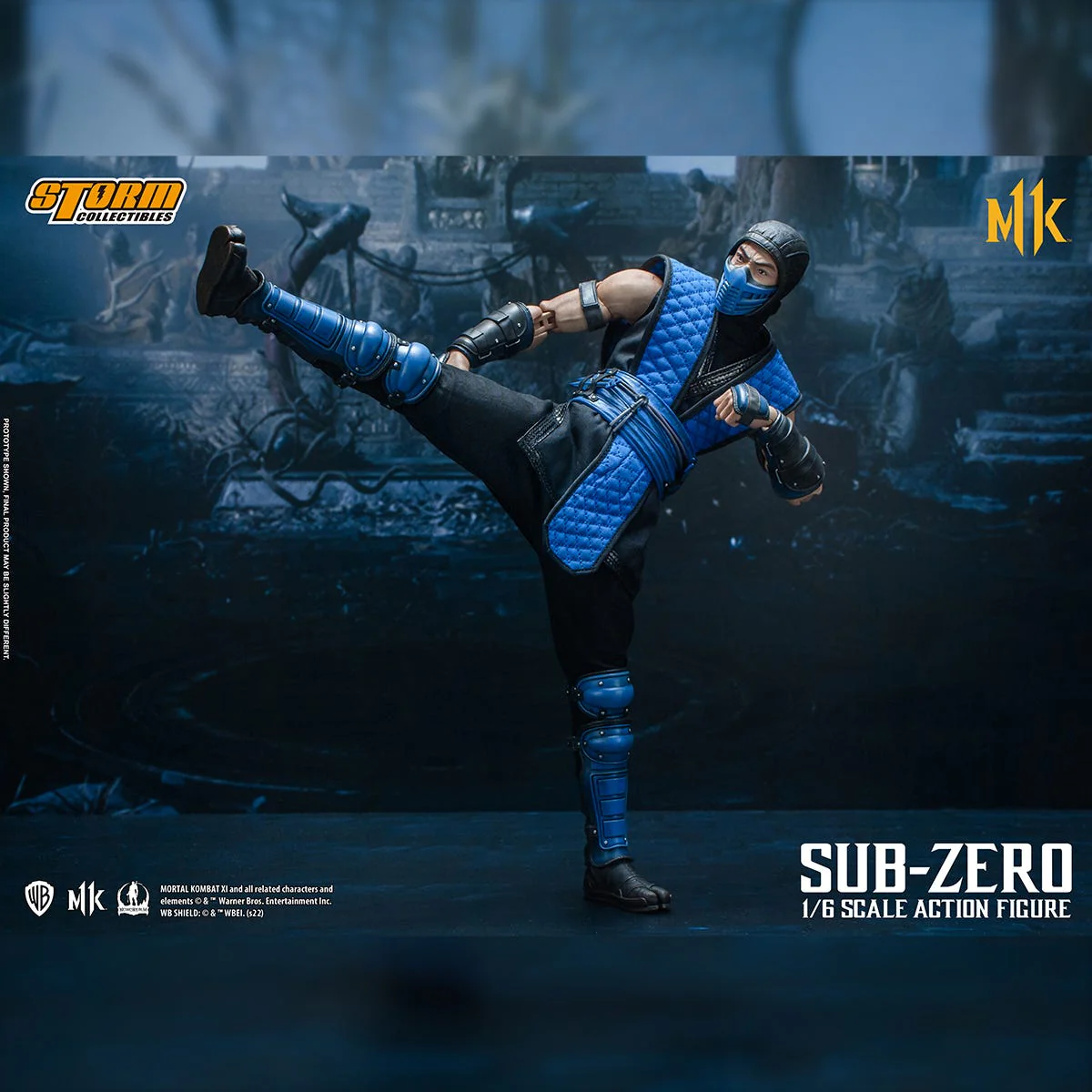 Sub-Zero Mortal Kombat 11 Storm Collectibles 1/6 Action Figure (KLASSIC) - Image 14