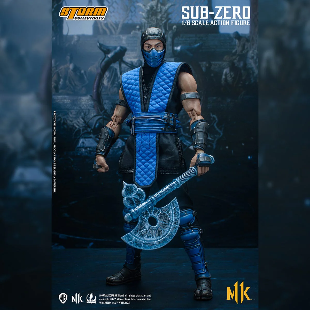 Sub-Zero Mortal Kombat 11 Storm Collectibles 1/6 Action Figure (KLASSIC) - Image 15