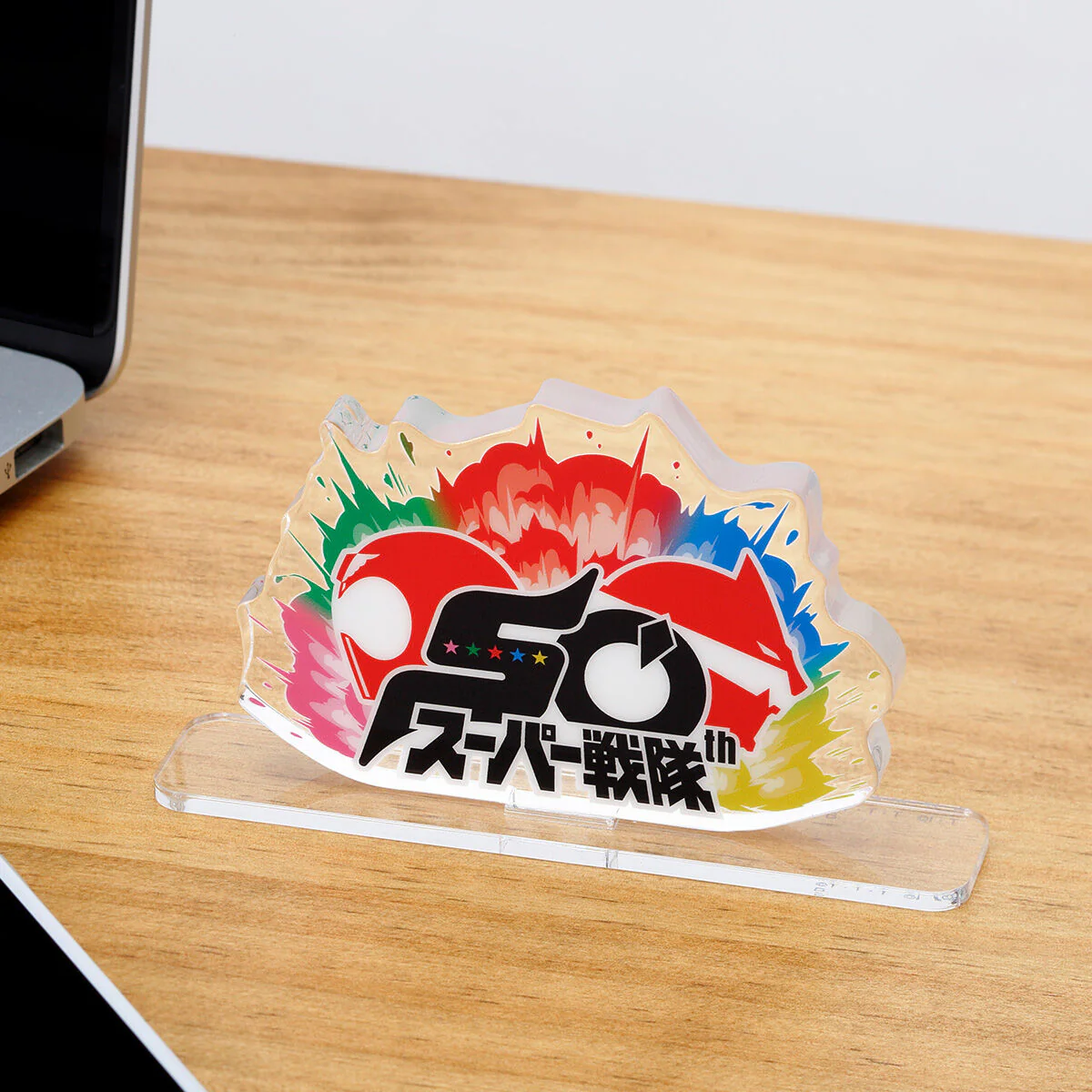 Super Sentai 50th Anniversary Acrylic Logo Display - Image 9