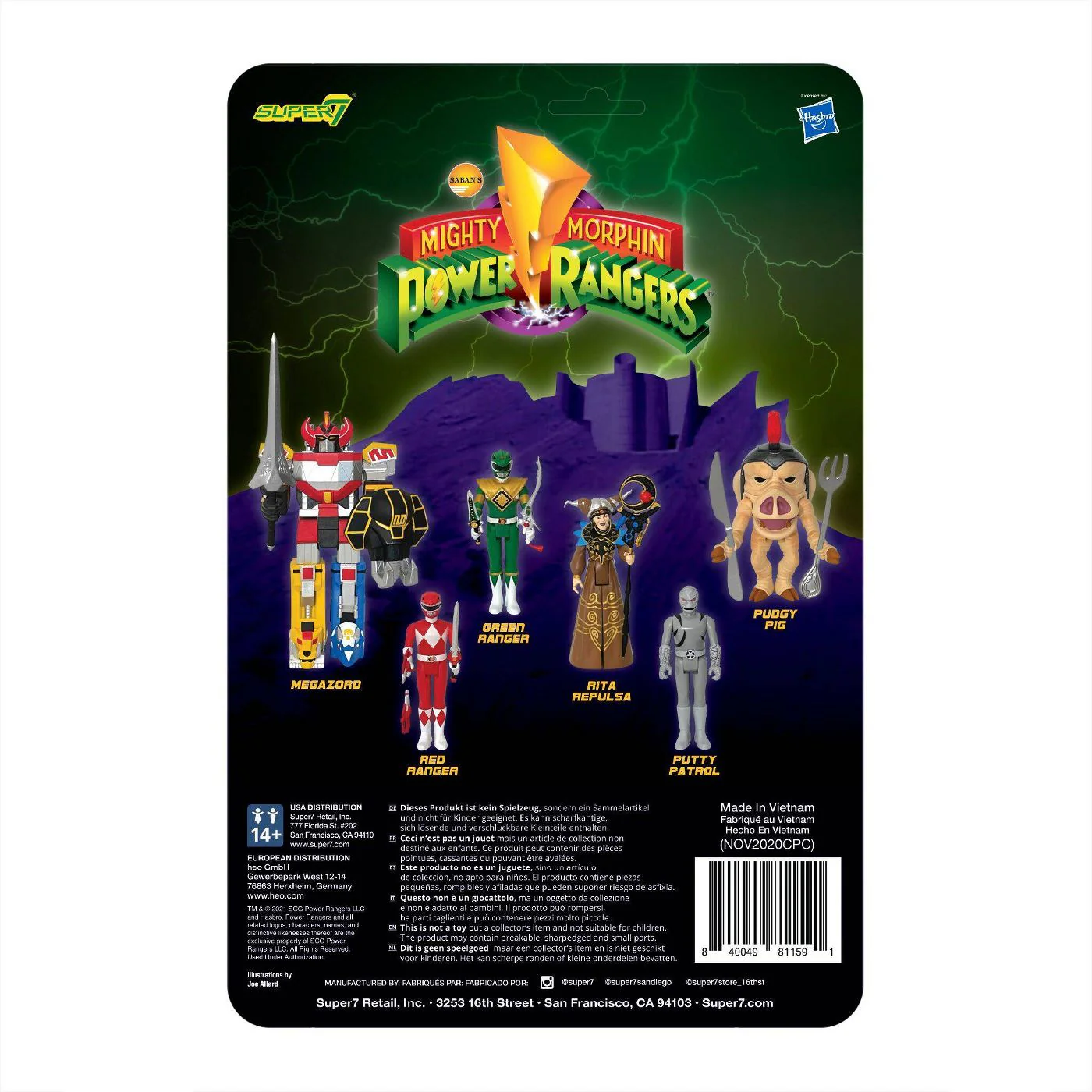 Power Rangers Megazord ReAction Figure - Image 4