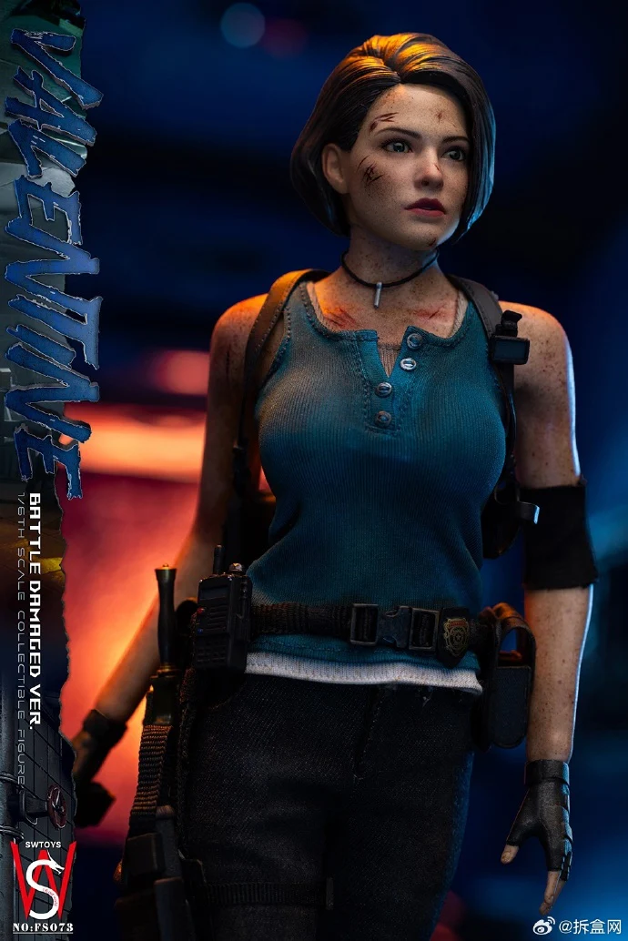 SWTOYS FS073 Valentine Battle Damaged 1/6 Scale Figure - Image 2