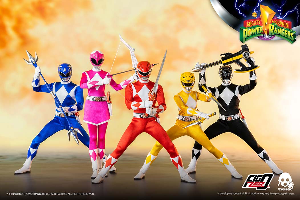 ThreeZero Mighty Morphin Power Rangers 1/6 Scale Figure Set - Image 5
