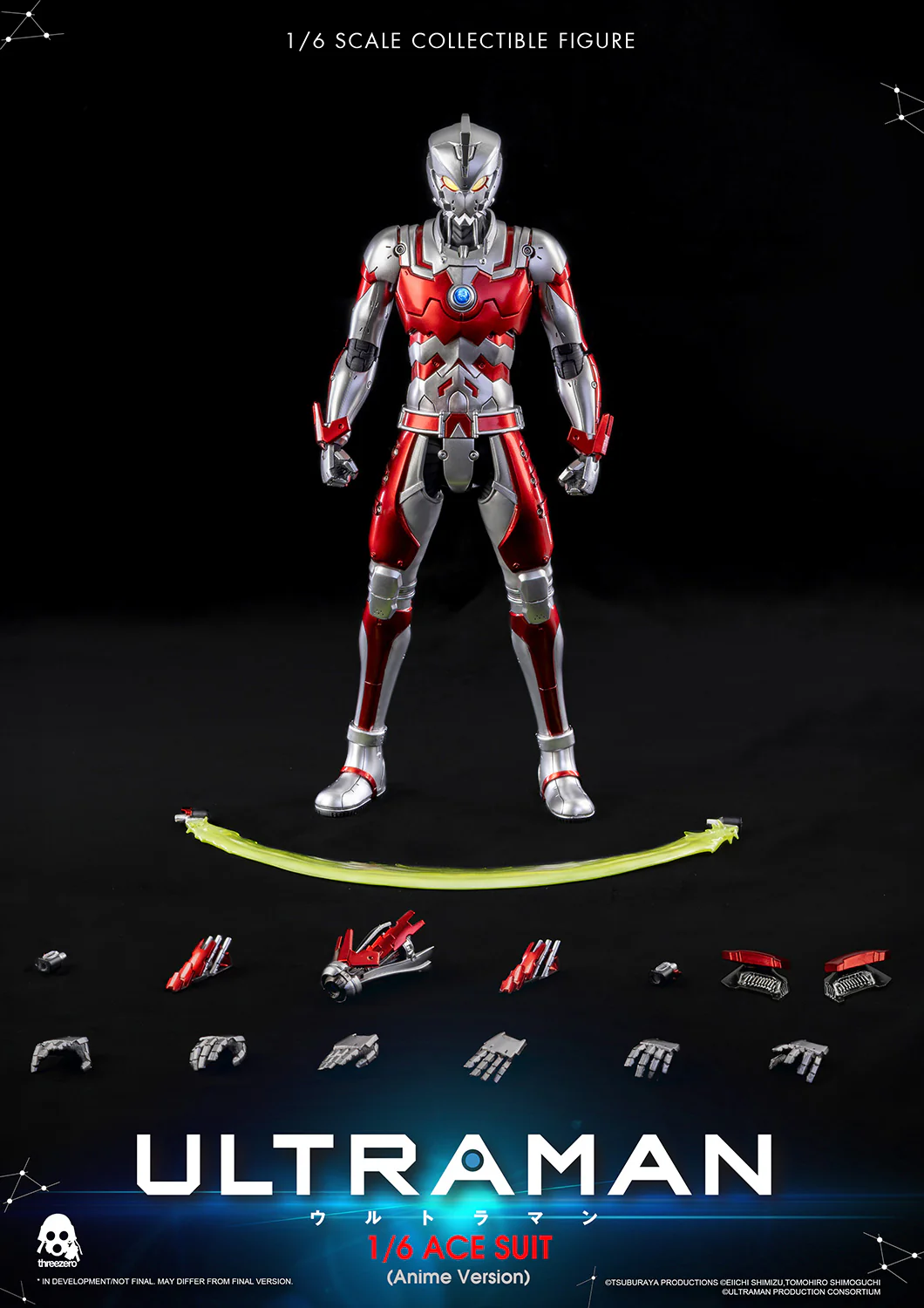 Ultraman Ace Suit (Anime Version) 1/6 Figure - Image 7