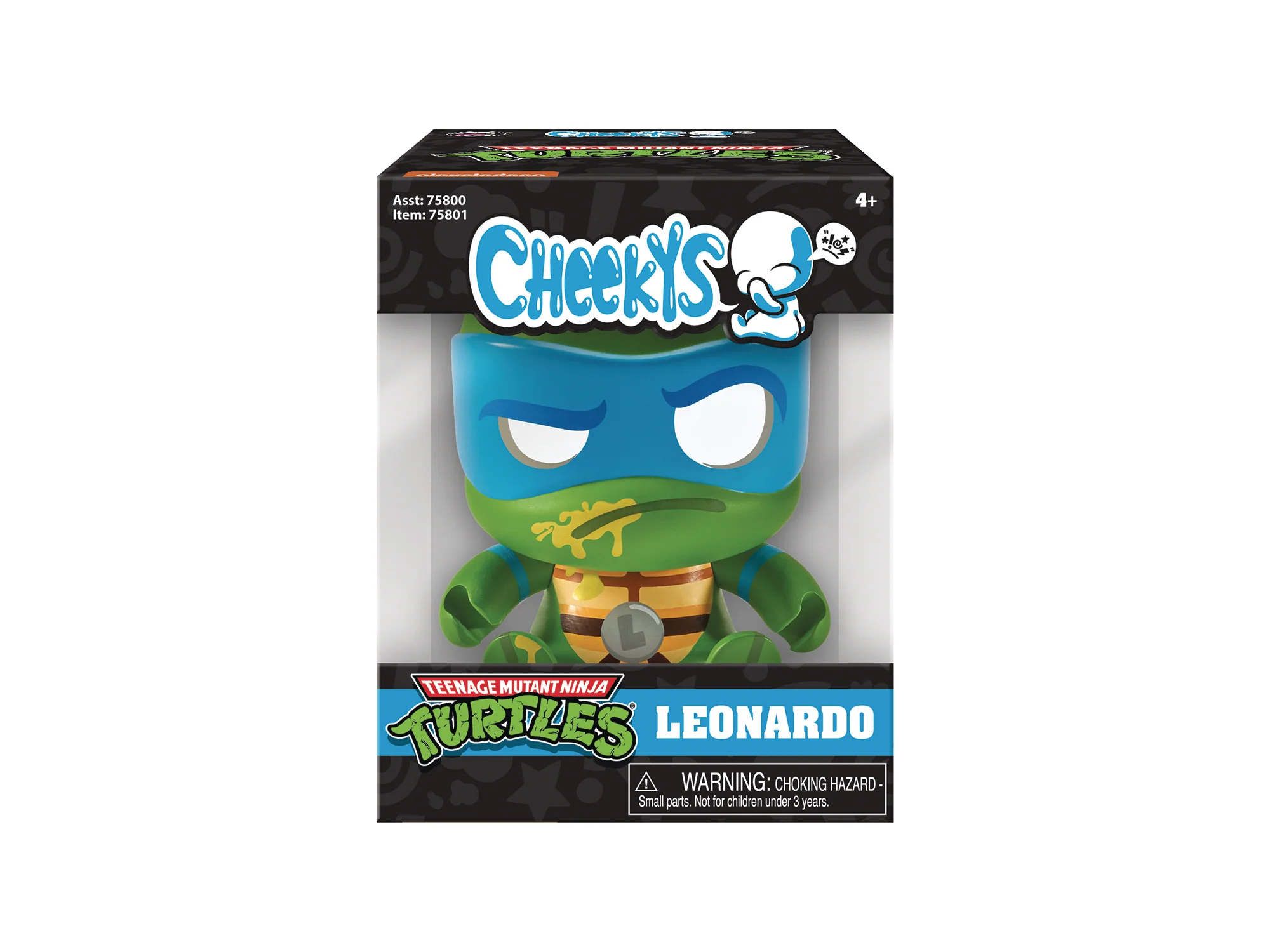 TMNT Cheekys Leonardo Designer Vinyl Figure - Image 3