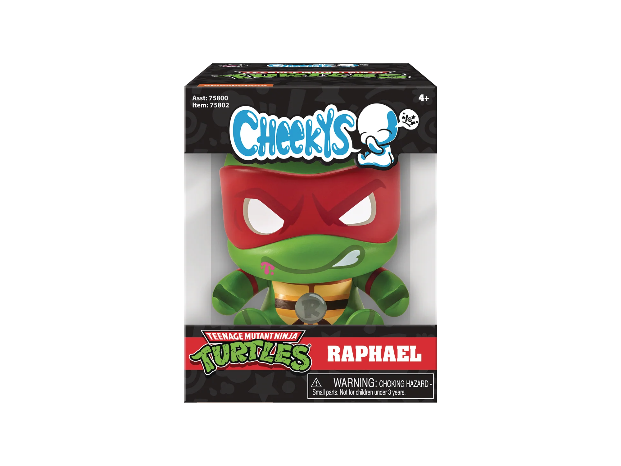 TMNT Cheekys Raphael Designer Vinyl Figure - Image 3