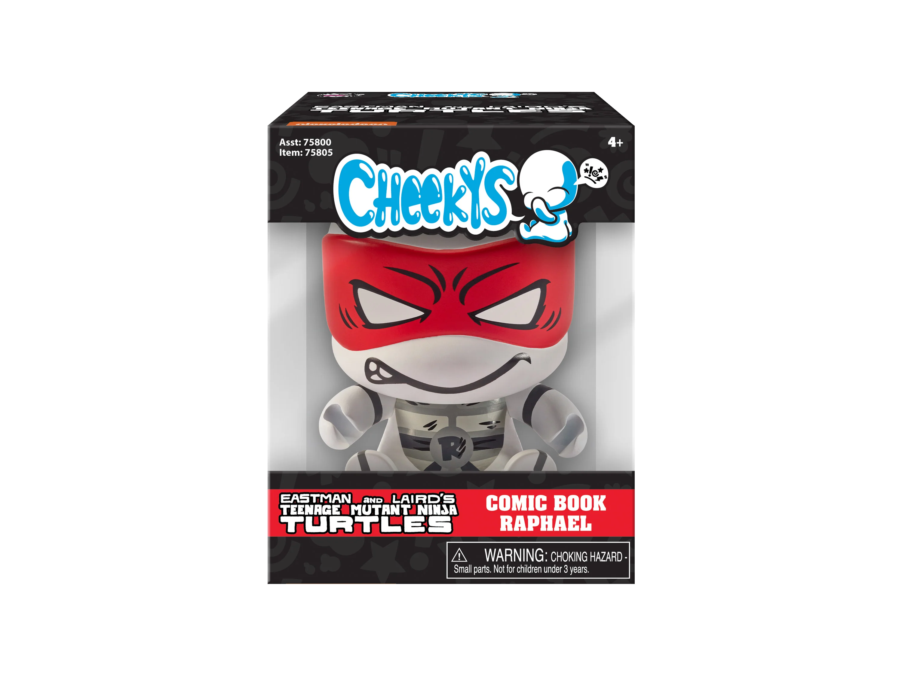 TMNT Cheekys Raphael Designer Vinyl Figure - Image 5