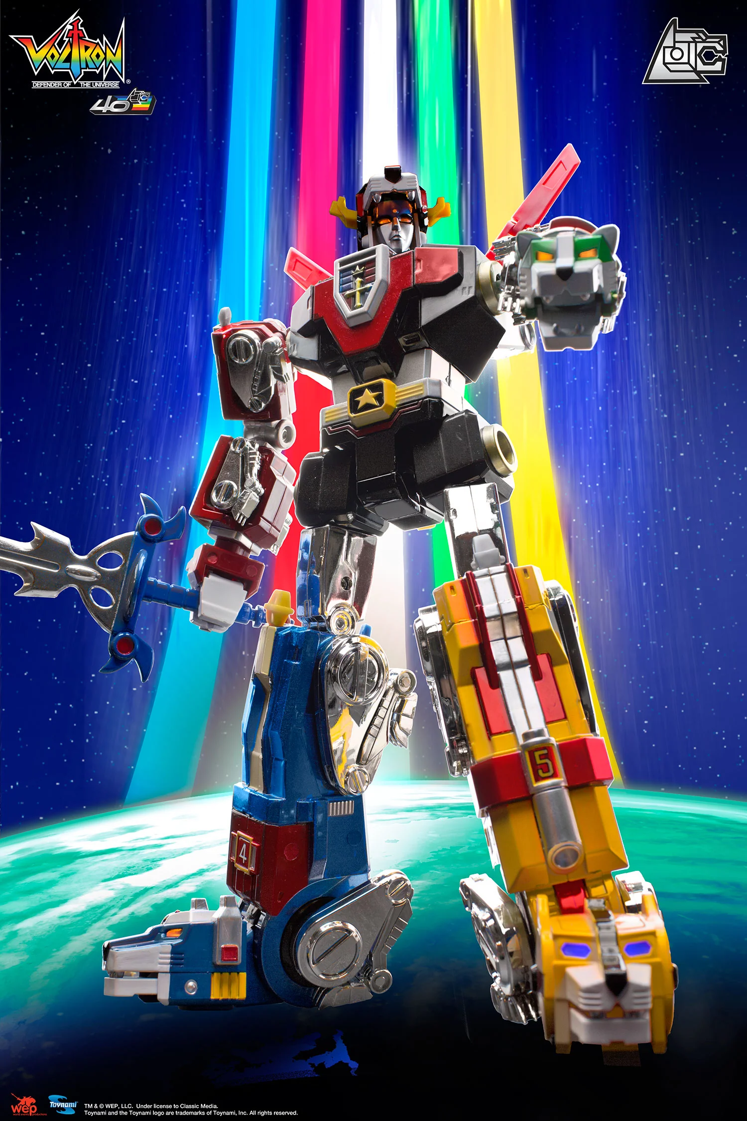 [PREORDER] Toynami Voltron 40th Anniversary Set - Image 2