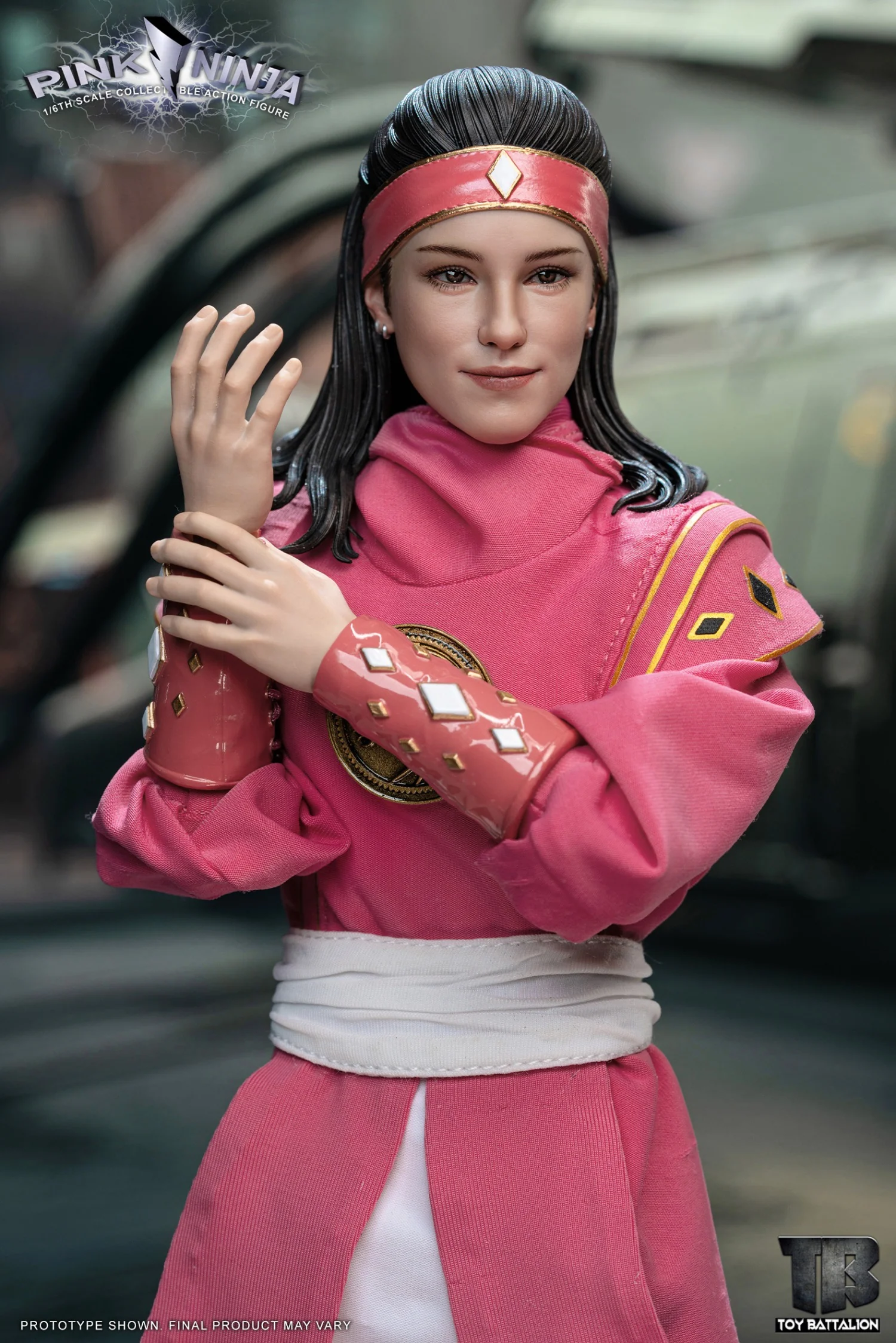 Toys Battalion TB018 Pink Ninja 1/6 Scale Action Figure - Image 2