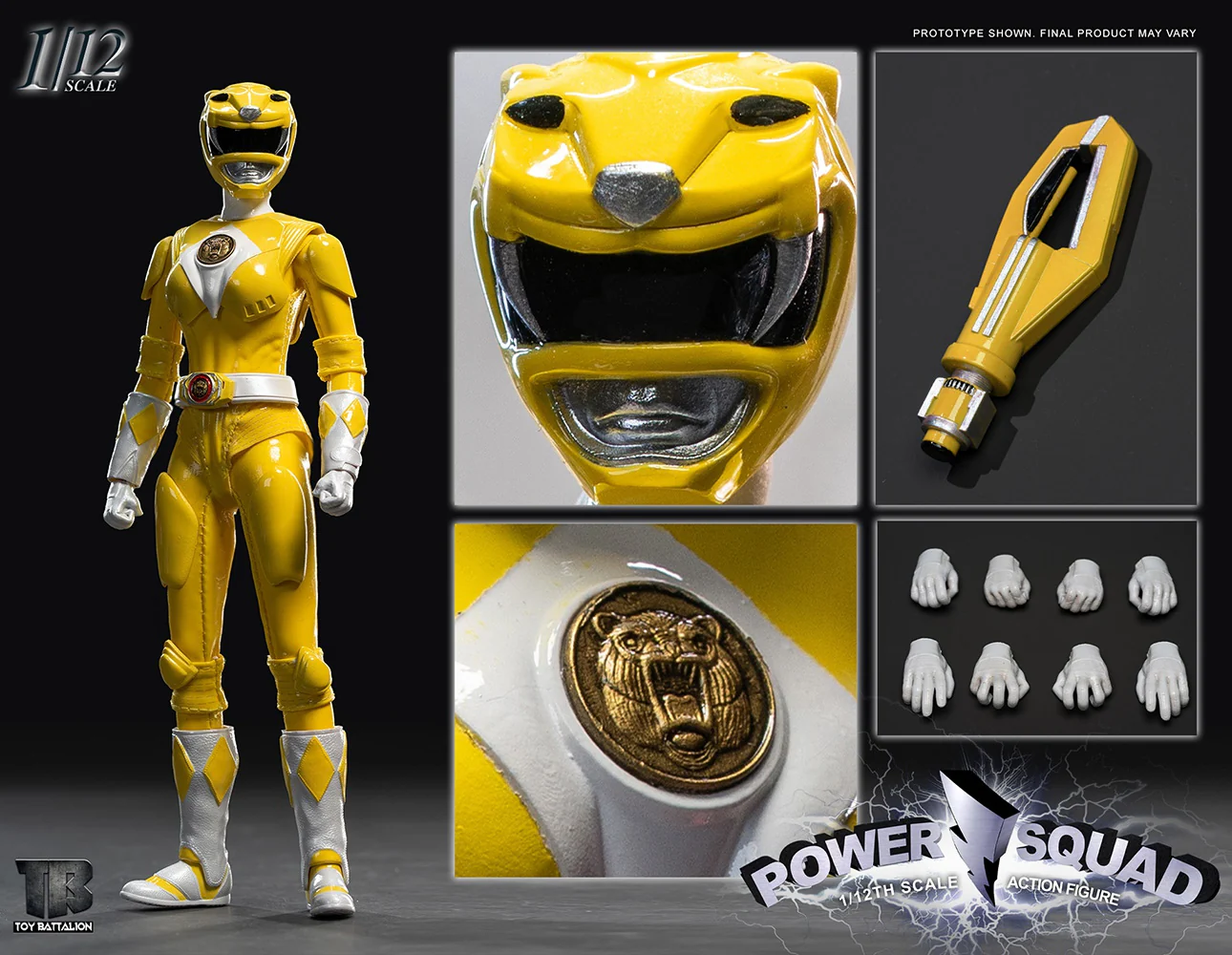 Toys Battalion TB020 Power Squad 1/12 Scale Action Figures - Image 12