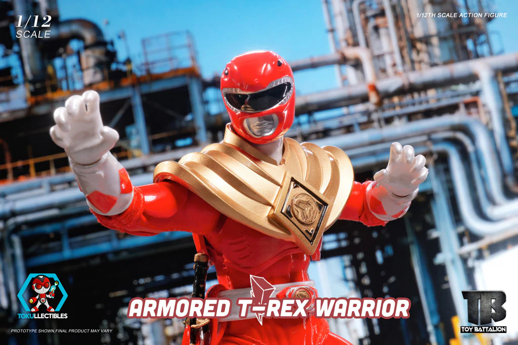 Toys Battalion TB027 Armored T-Rex Warrior 1/12 Scale Action Figure - Image 5