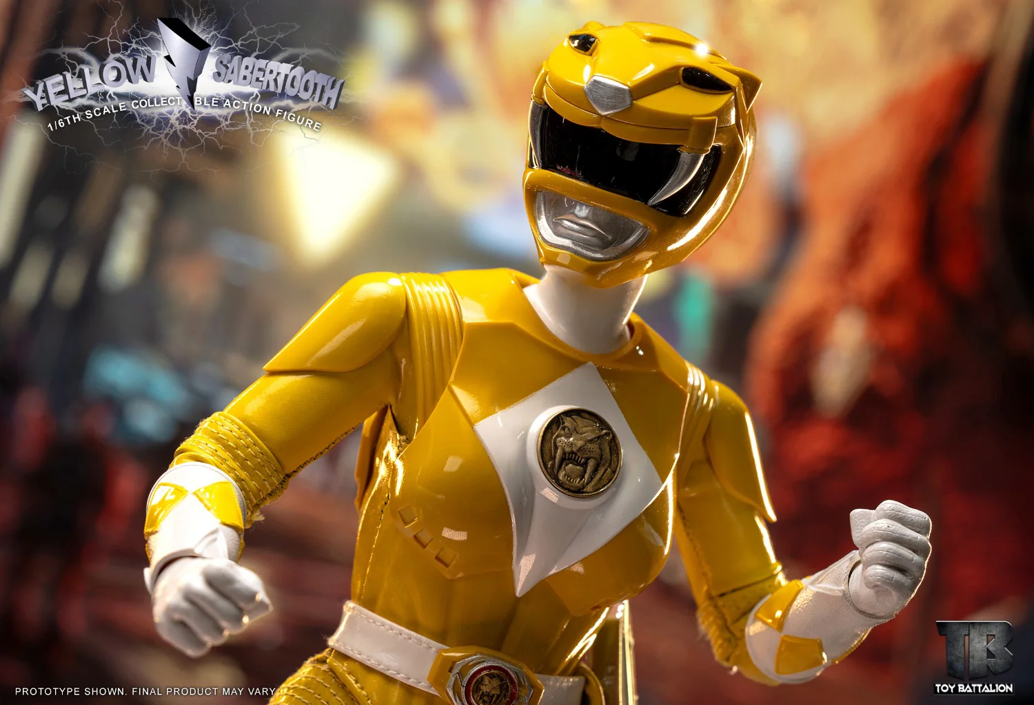 Toys Battalion TB016 Yellow Sabertooth Warrior 1/6 Scale Action Figure - Image 5