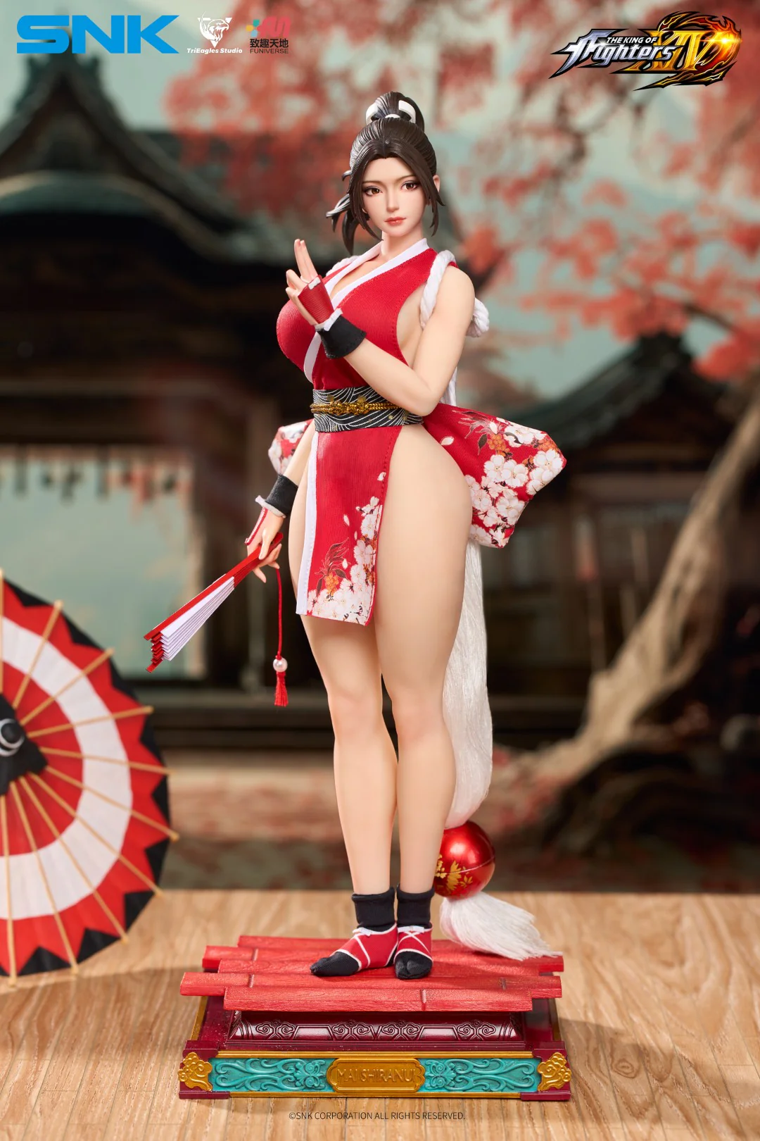 [PREORDER] TriEagles Studio Mai Shiranui 1/6 Figure - King of Fighters XIV - Image 12