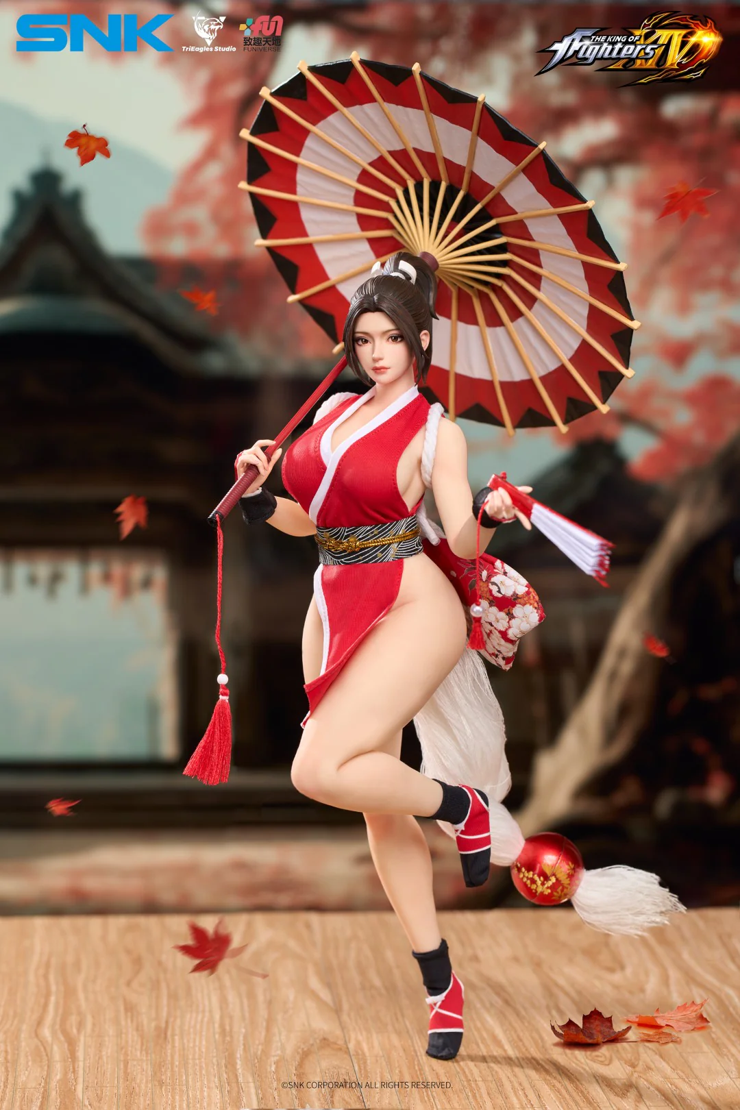 [PREORDER] TriEagles Studio Mai Shiranui 1/6 Figure - King of Fighters XIV - Image 2