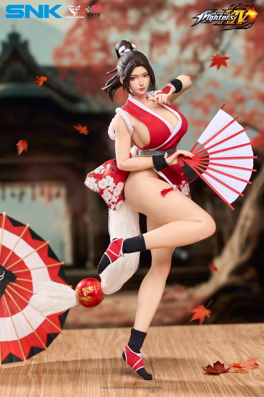 [PREORDER] TriEagles Studio Mai Shiranui 1/6 Figure - King of Fighters XIV - Image 8
