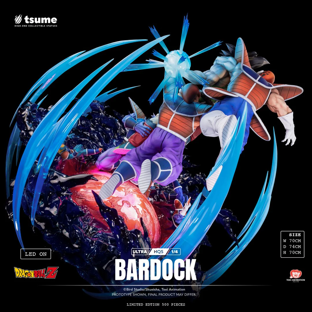 [PREORDER] Tsume Ultra HQS Bardock 1/4 Scale Statue - Dragonball Z - Image 10