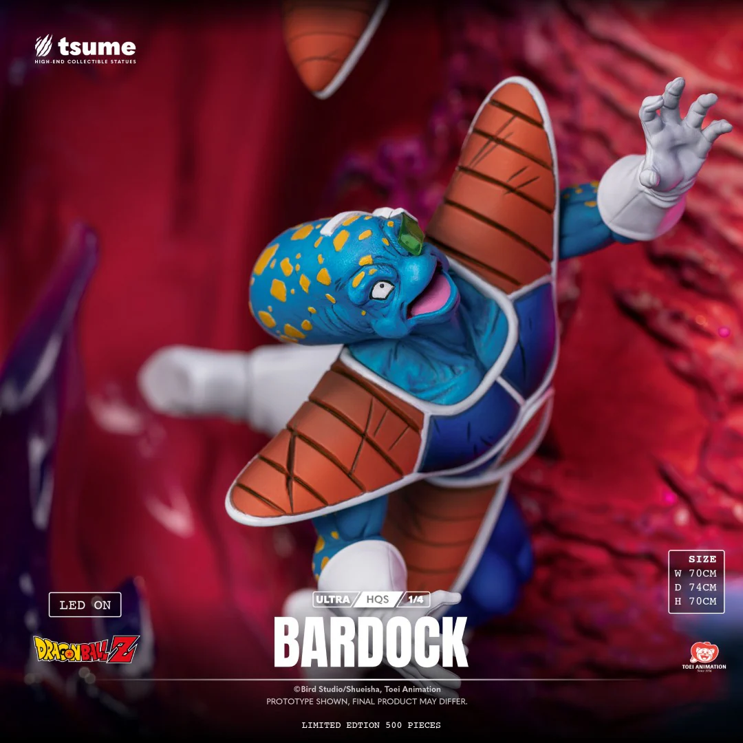 [PREORDER] Tsume Ultra HQS Bardock 1/4 Scale Statue - Dragonball Z - Image 18
