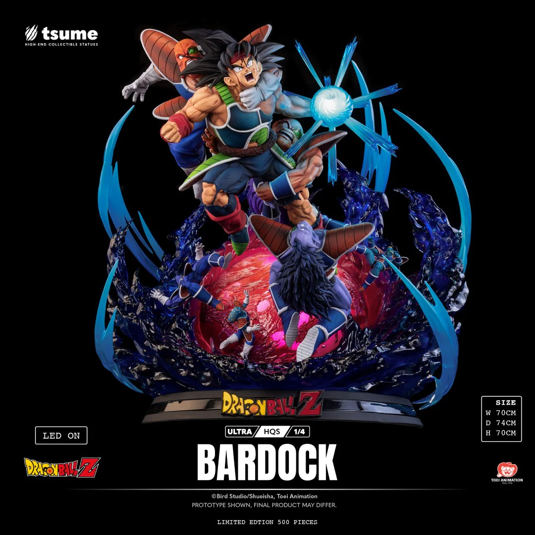 [PREORDER] Tsume Ultra HQS Bardock 1/4 Scale Statue - Dragonball Z - Image 2