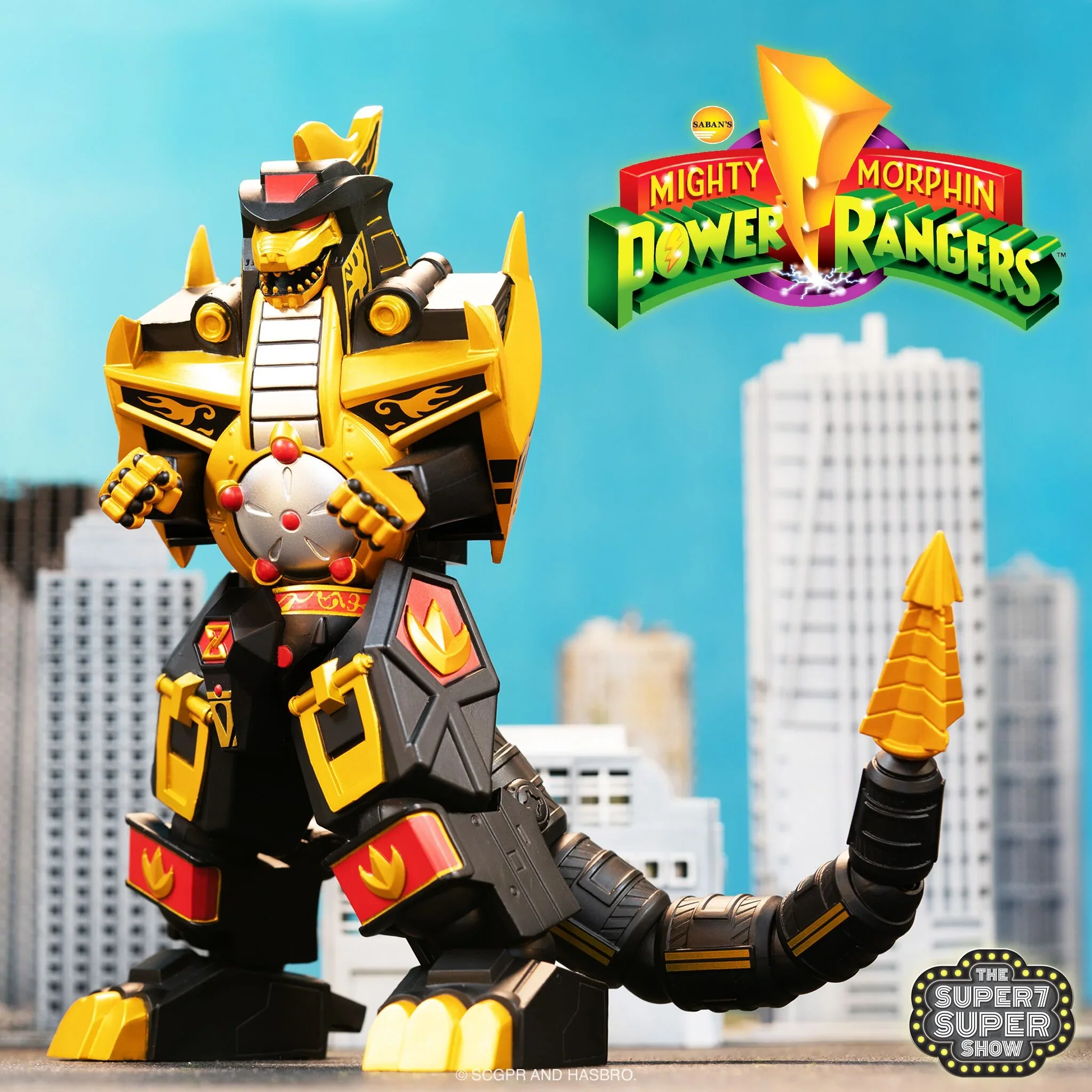 Ultimates! Dragonzord SDCC 2023 Black & Gold Version - Image 2
