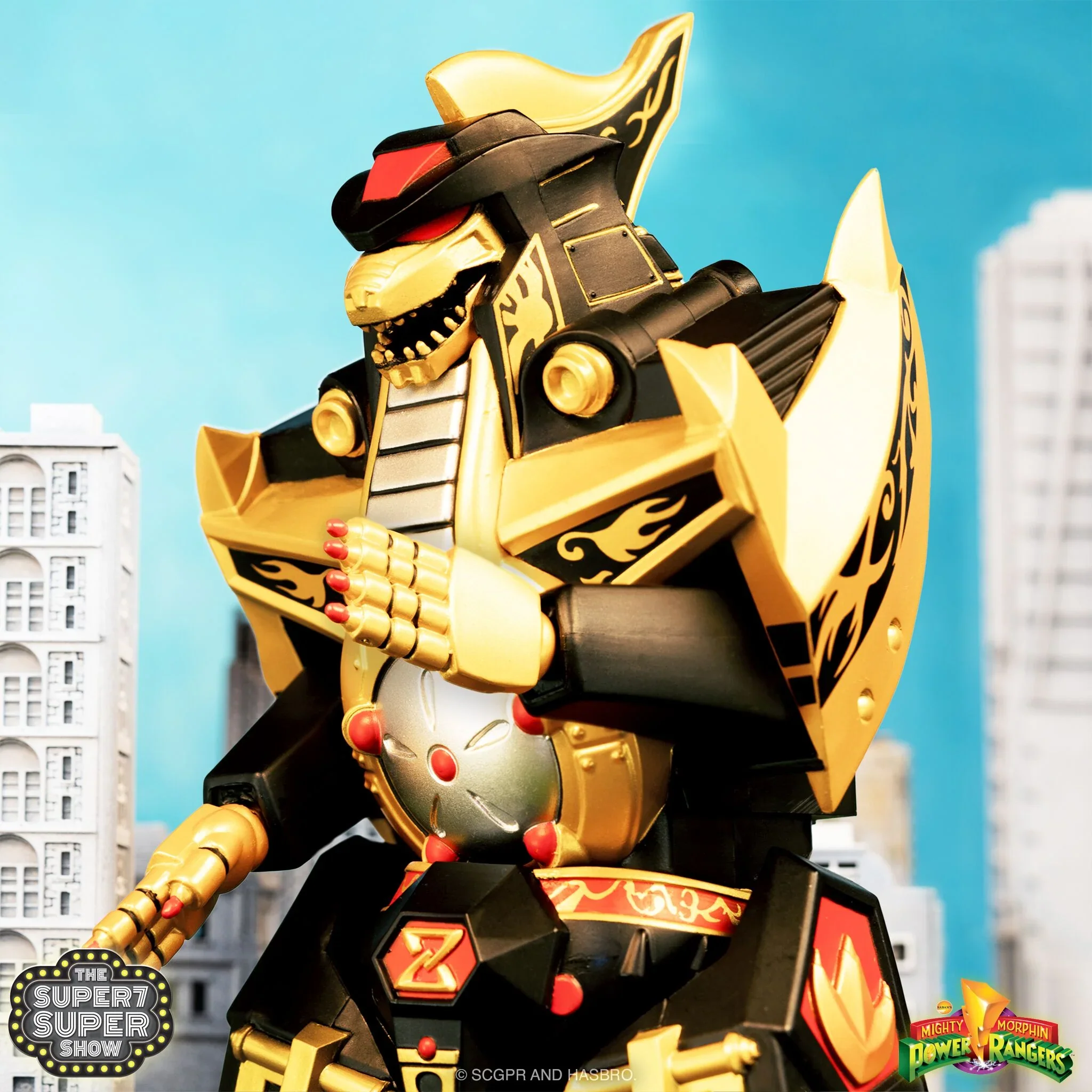 Ultimates! Dragonzord SDCC 2023 Black & Gold Version - Image 5