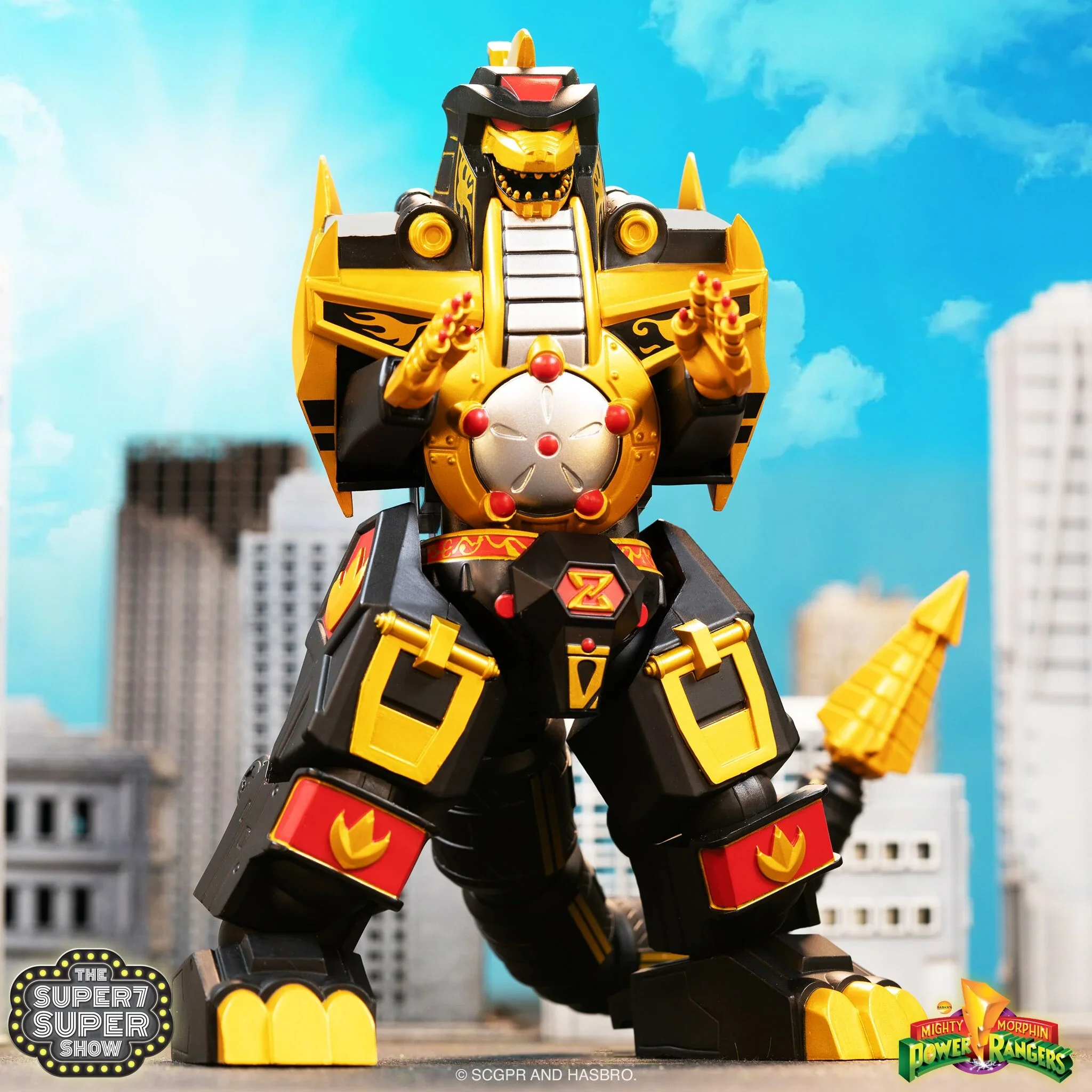 Ultimates! Dragonzord SDCC 2023 Black & Gold Version - Image 6