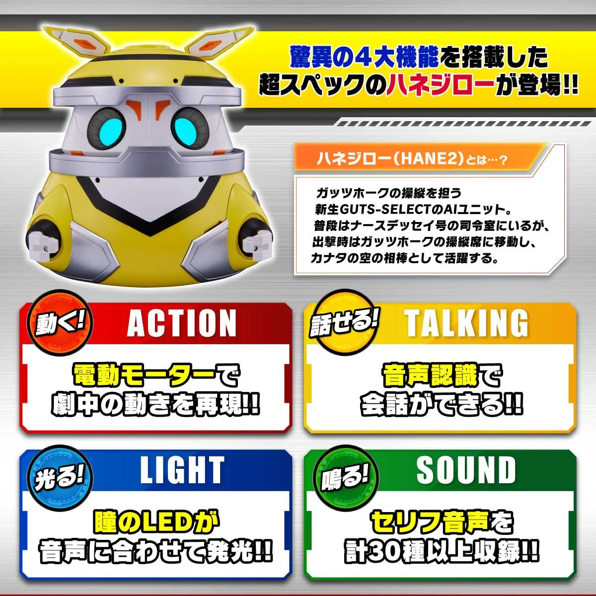 [PREORDER] Moving! Talking! Shining! Hanejiro (HANE2) - Image 7